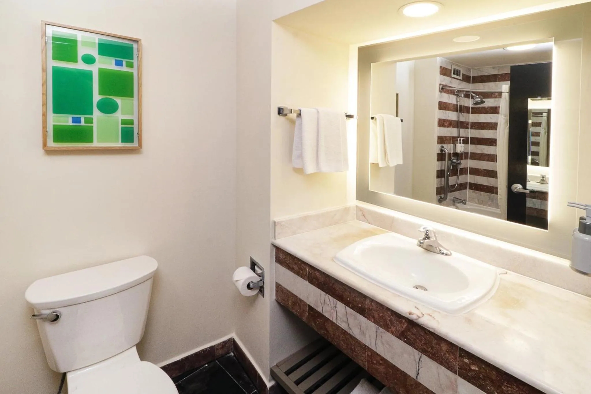 Bathroom in Holiday Inn Monterrey-Parque Fundidora by IHG