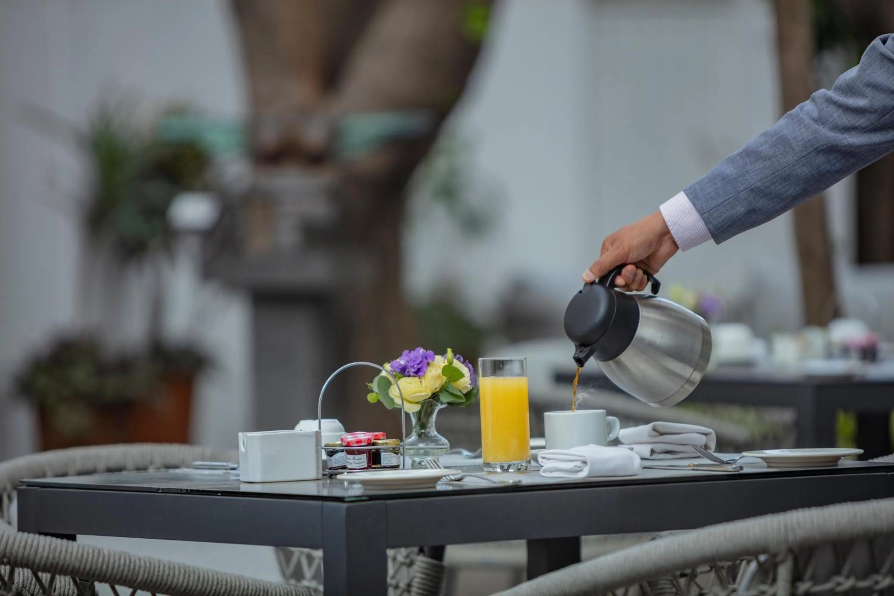 Restaurant/places to eat in Presidente InterContinental Puebla by IHG