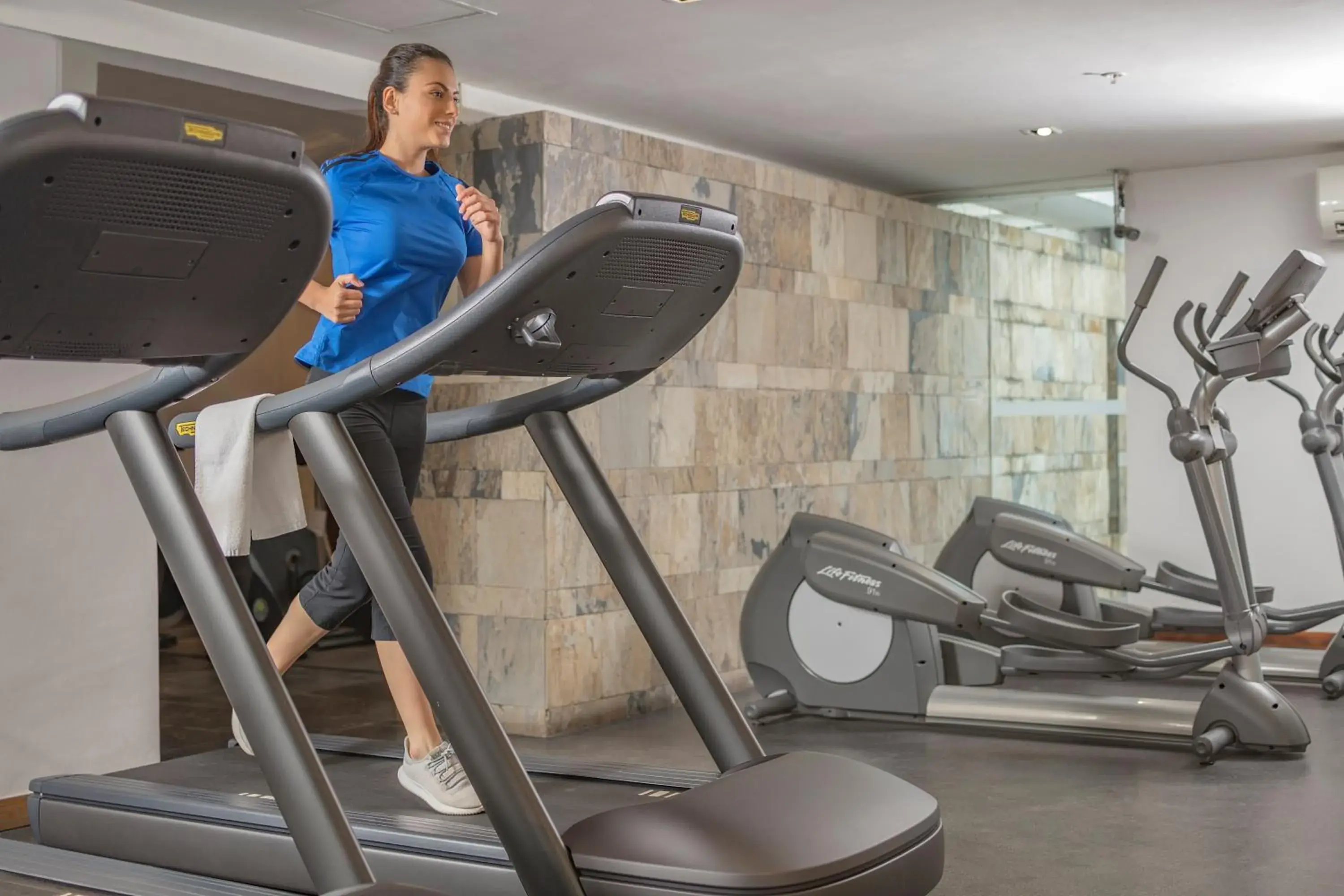 Fitness centre/facilities in Presidente InterContinental Puebla by IHG Fitness centre/facilities in Presidente InterContinental Puebla by IHG