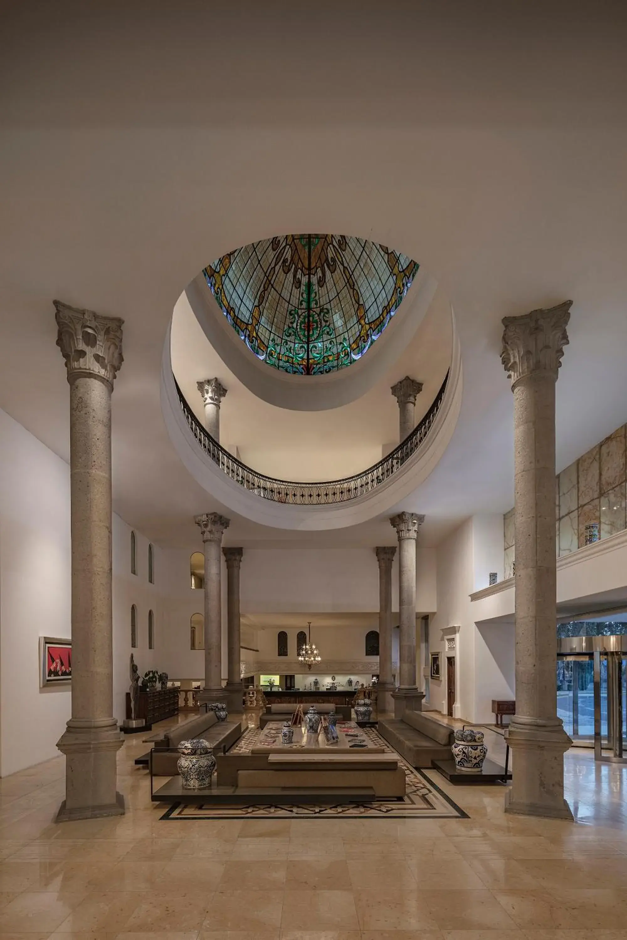 Lobby or reception in Presidente InterContinental Puebla by IHG Lobby or reception in Presidente InterContinental Puebla by IHG