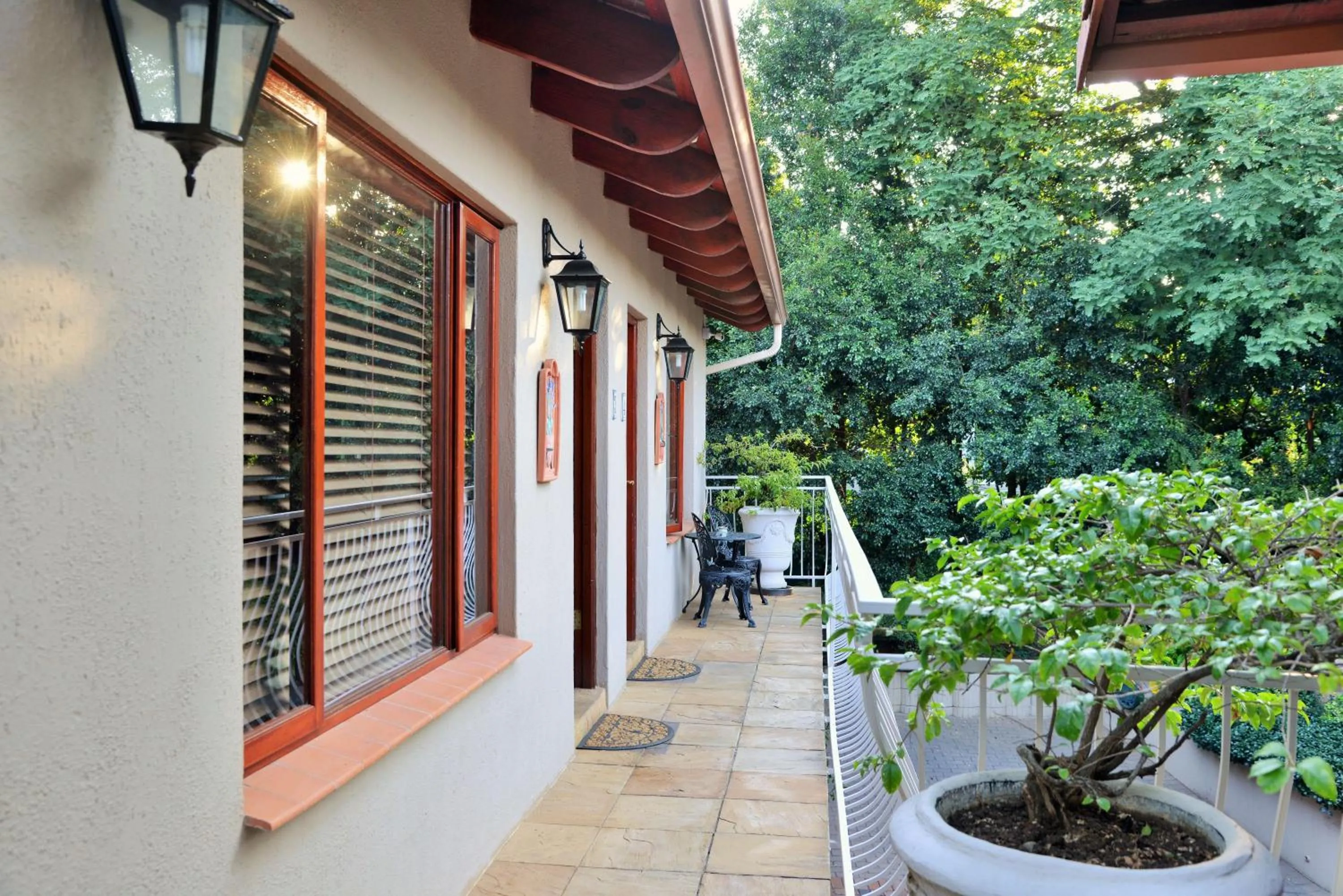 Balcony/Terrace in Bellgrove Guest House Sandton