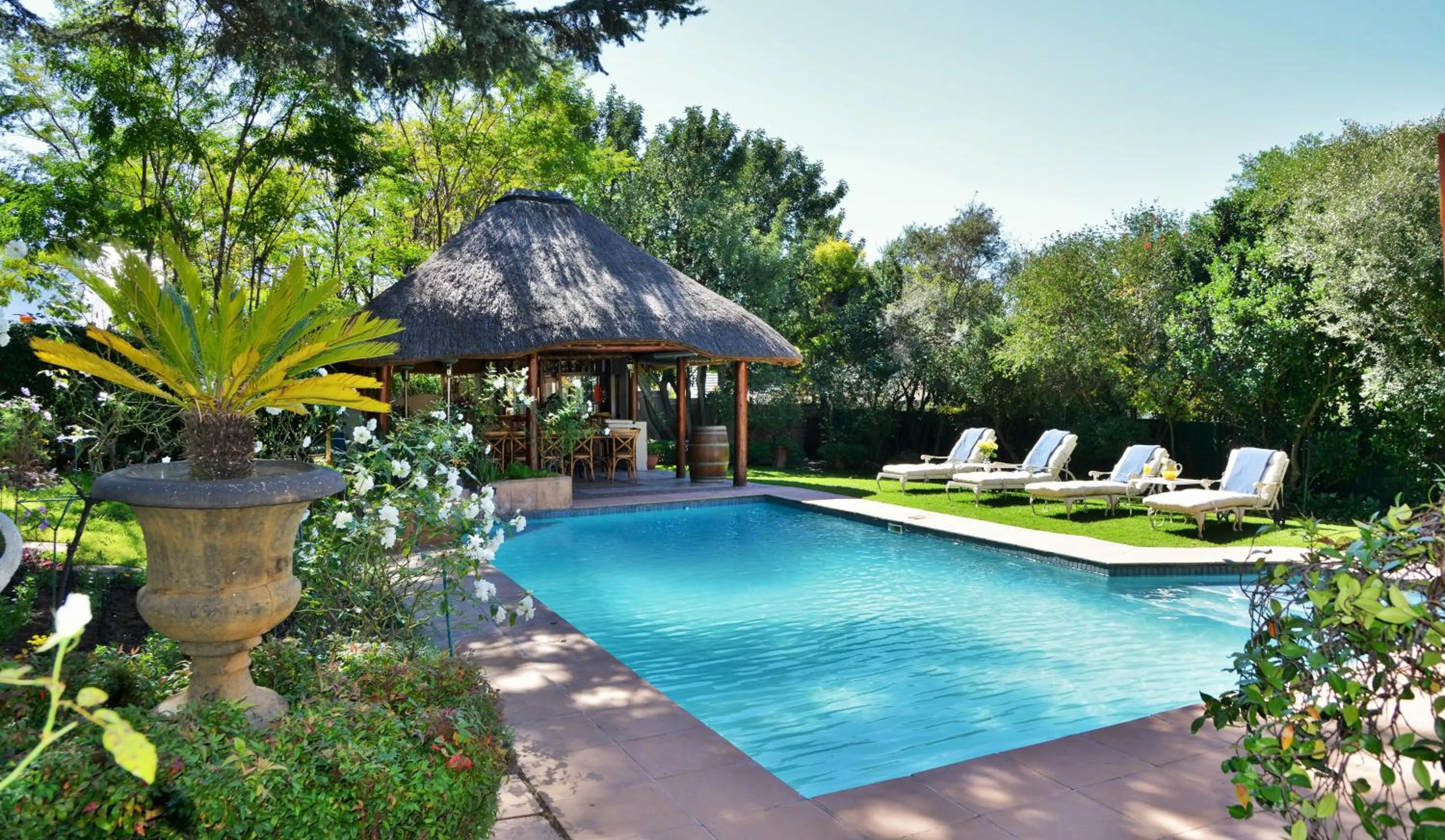 Swimming pool in Bellgrove Guest House Sandton