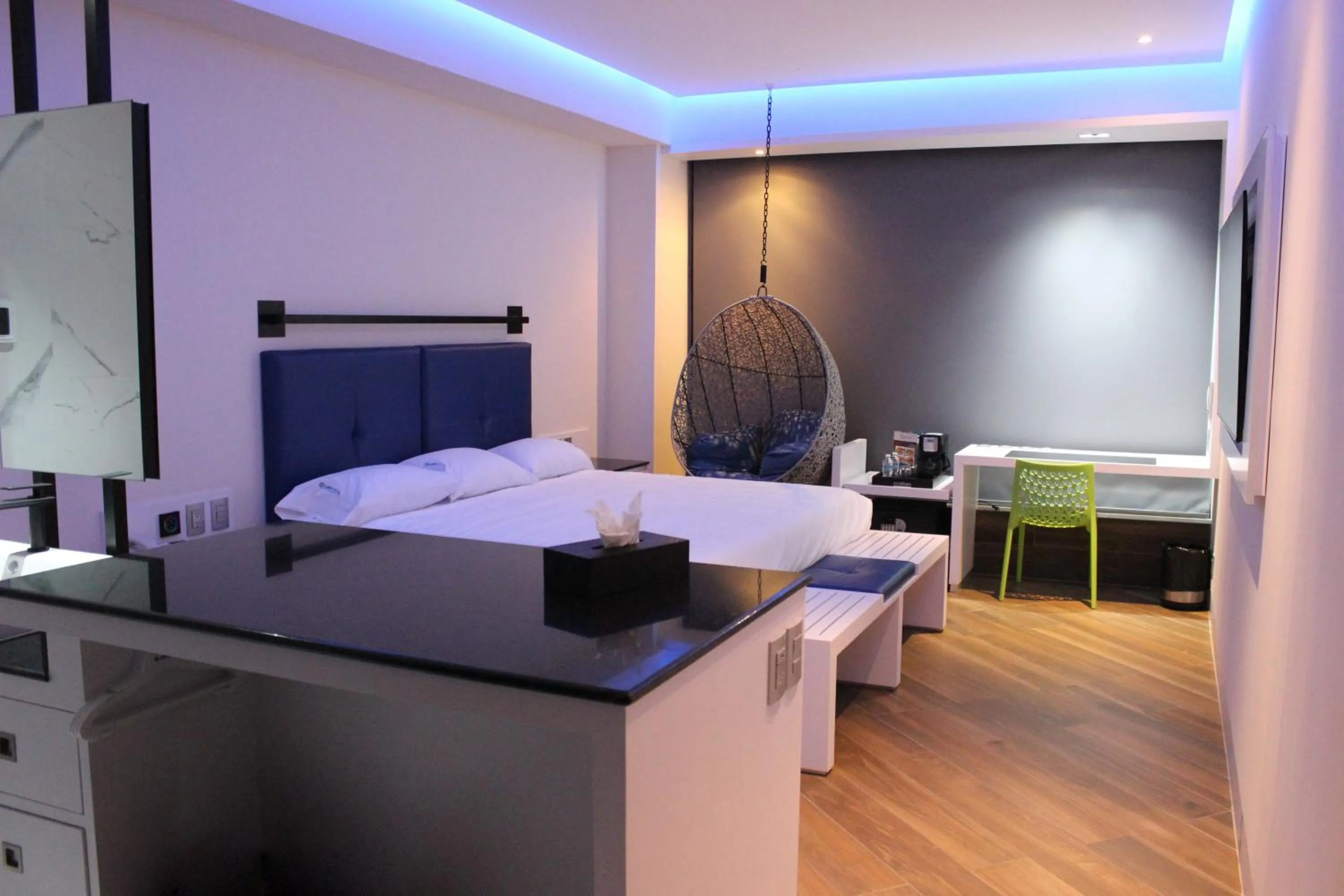 Bed in WeEnjoy Hotels Grand Prix Aeropuerto CDMX