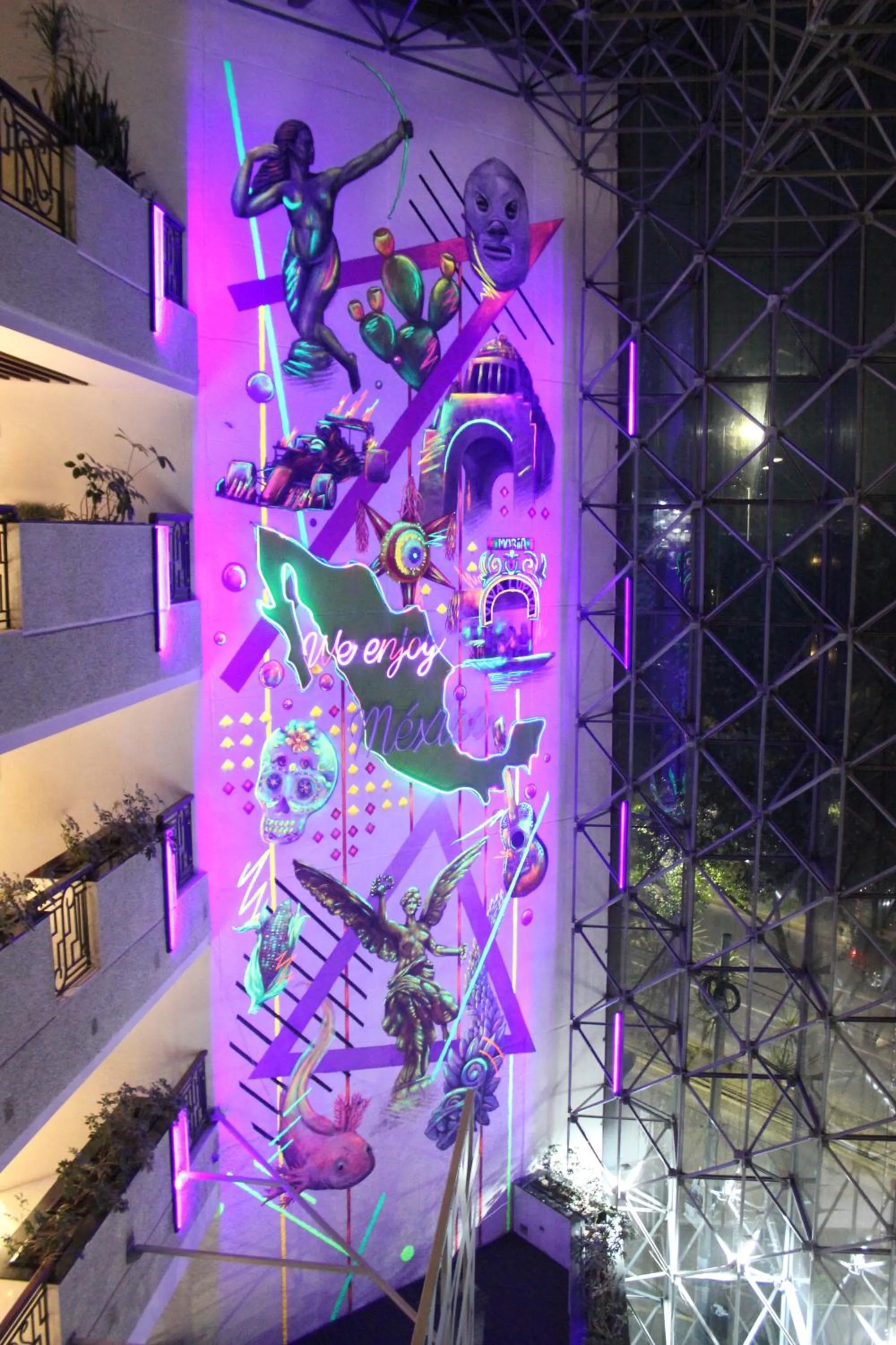 Balcony/Terrace in WeEnjoy Hotels Grand Prix Aeropuerto CDMX