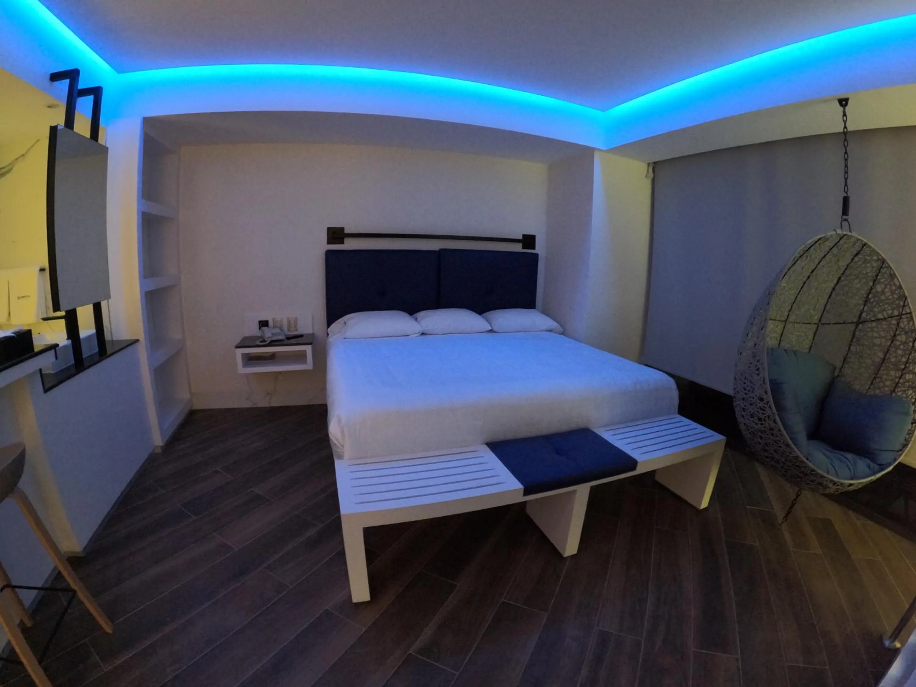 Bed in WeEnjoy Hotels Grand Prix Aeropuerto CDMX