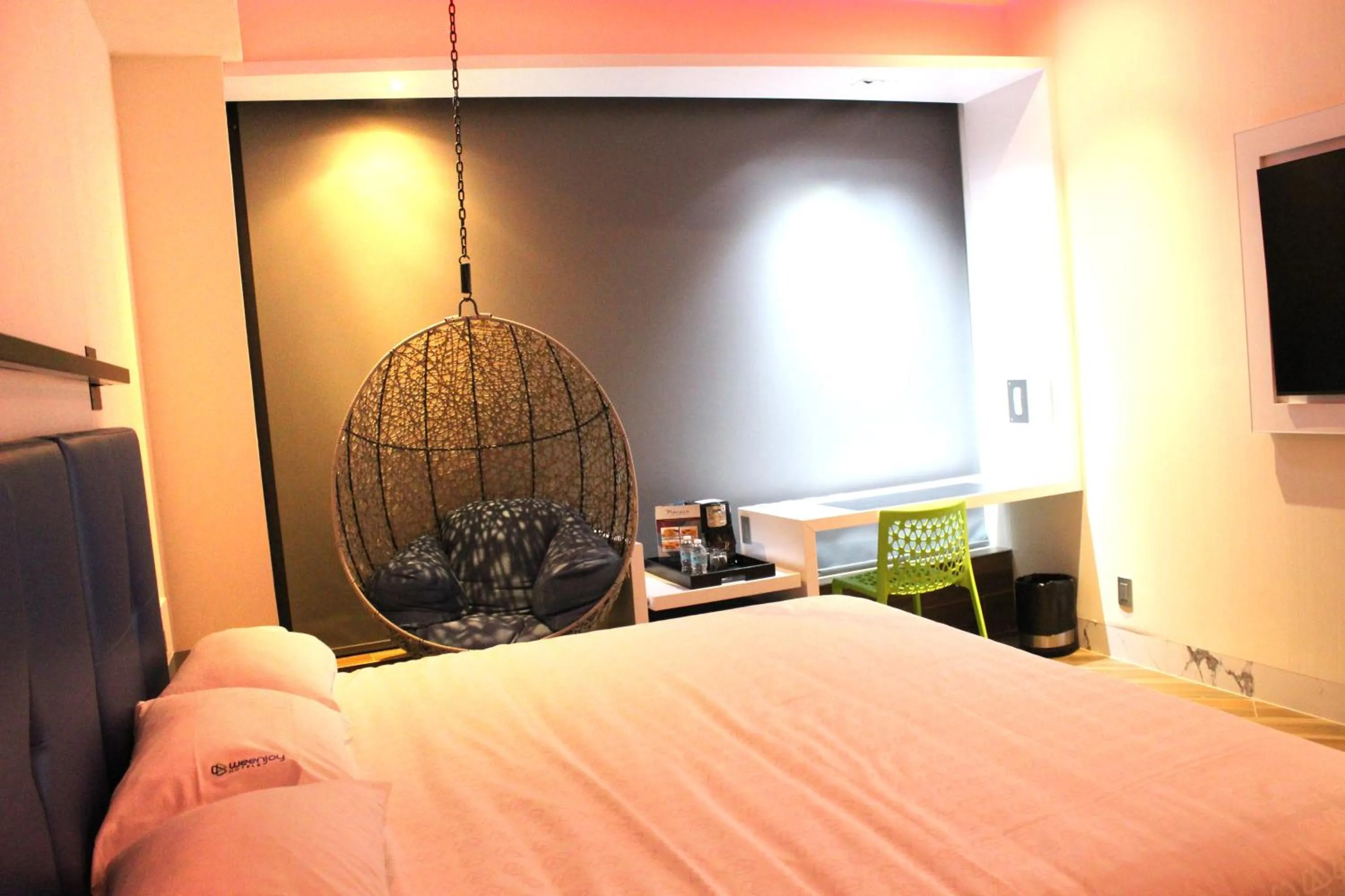 Bed in WeEnjoy Hotels Grand Prix Aeropuerto CDMX