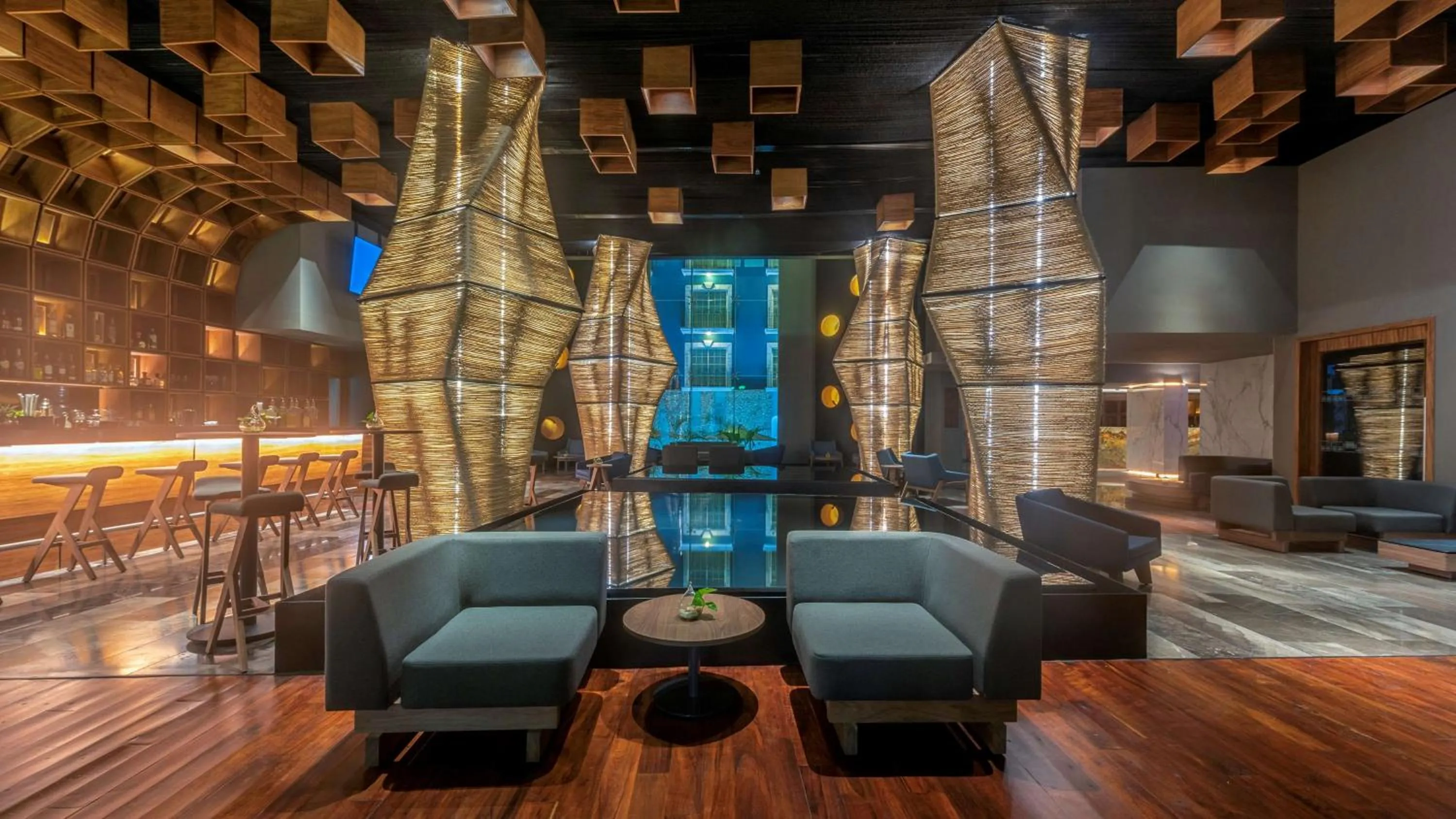 Lobby or reception in Villa Mercedes Curio Collection By Hilton