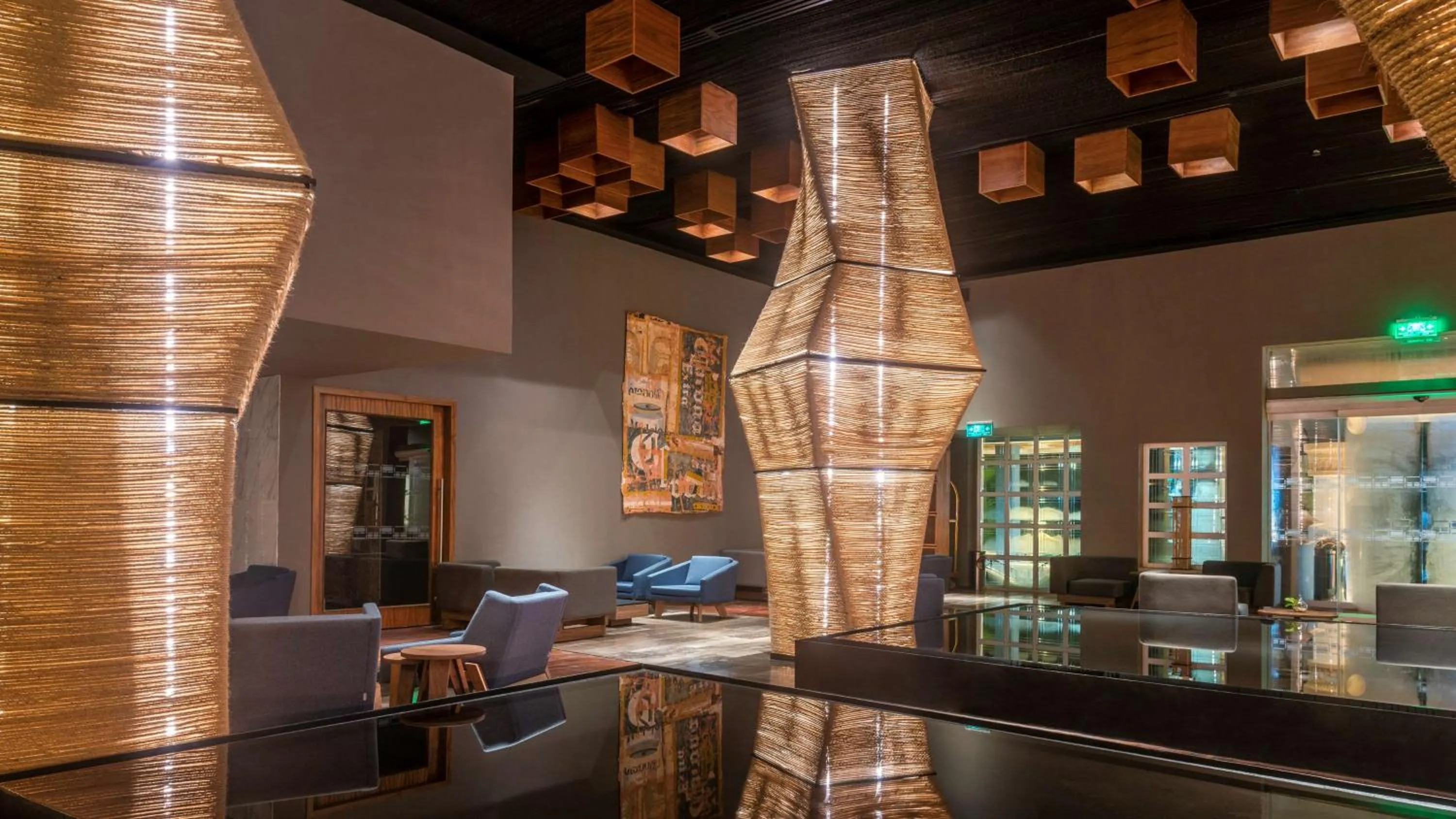 Lobby or reception in Villa Mercedes Curio Collection By Hilton