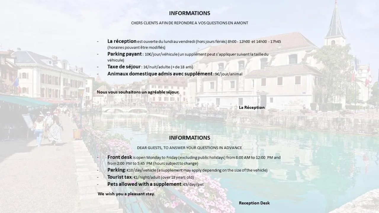 Séjours & Affaires Annecy Le Pont Neuf