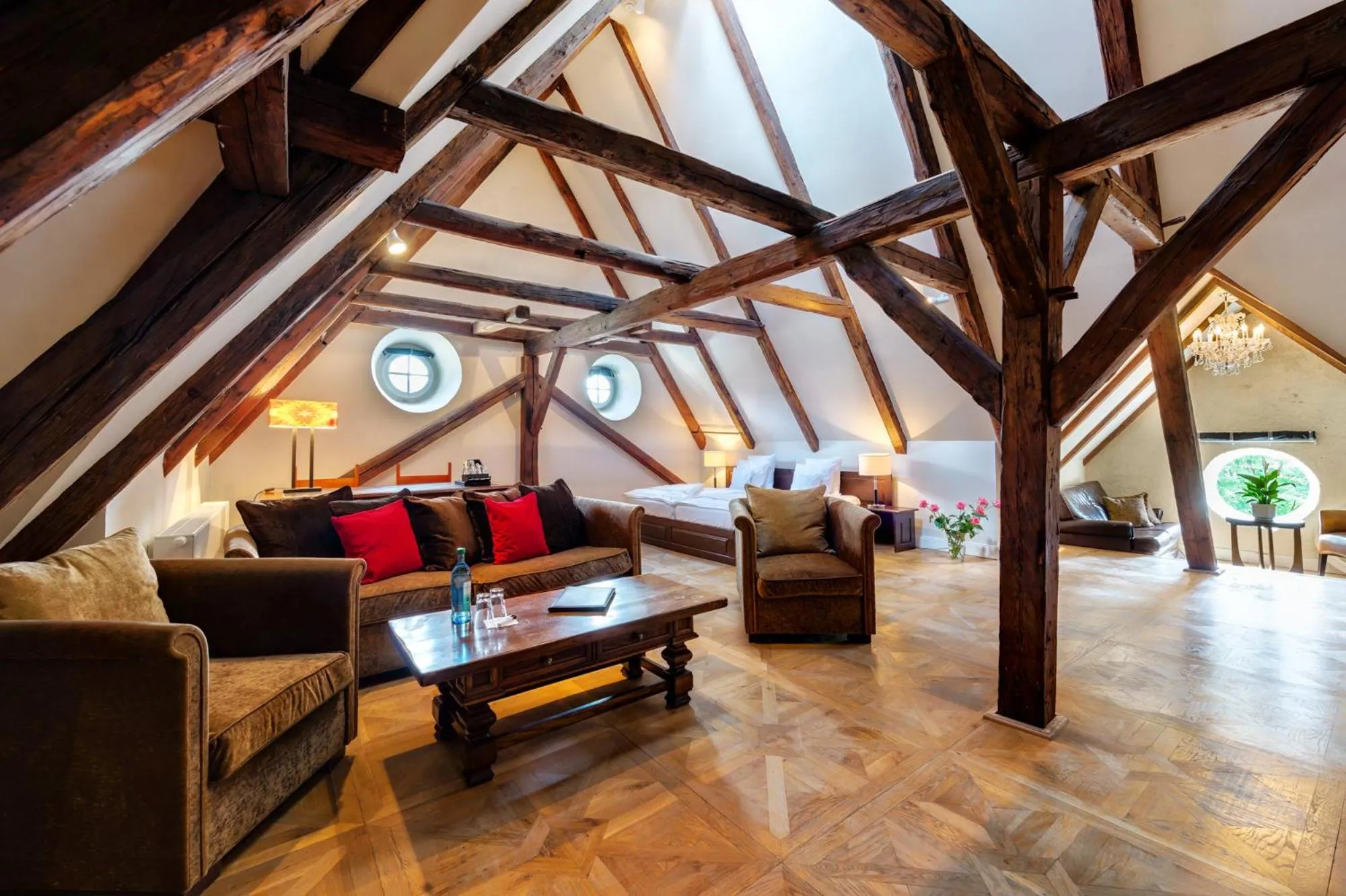 Living room in Schloss Purschenstein