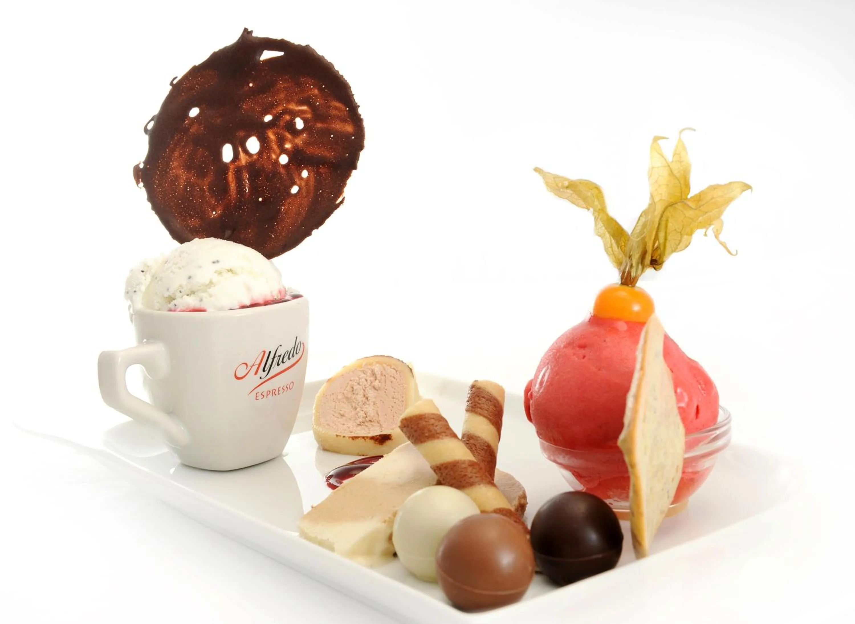 Food close-up in Schloss Purschenstein