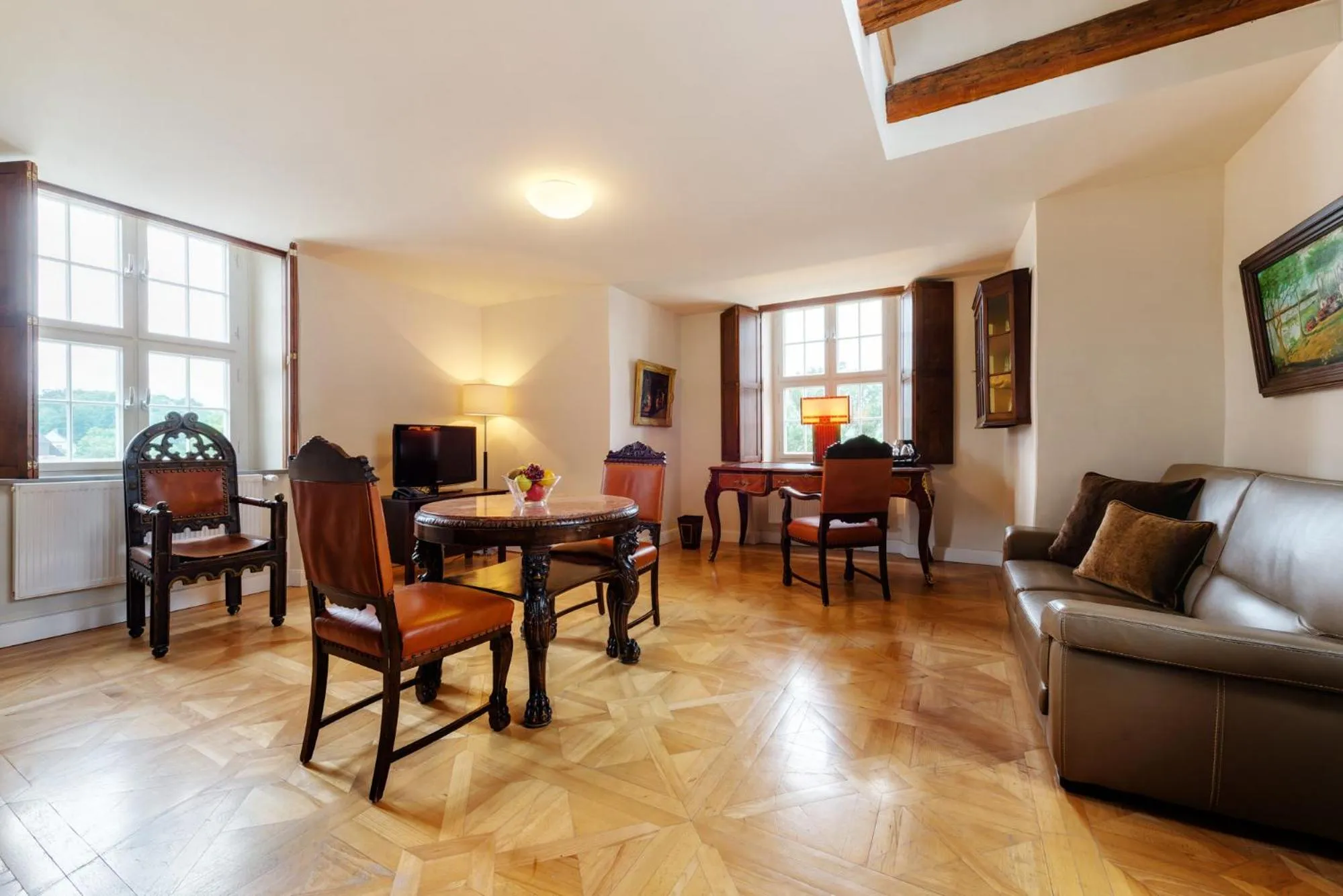 Living room in Schloss Purschenstein