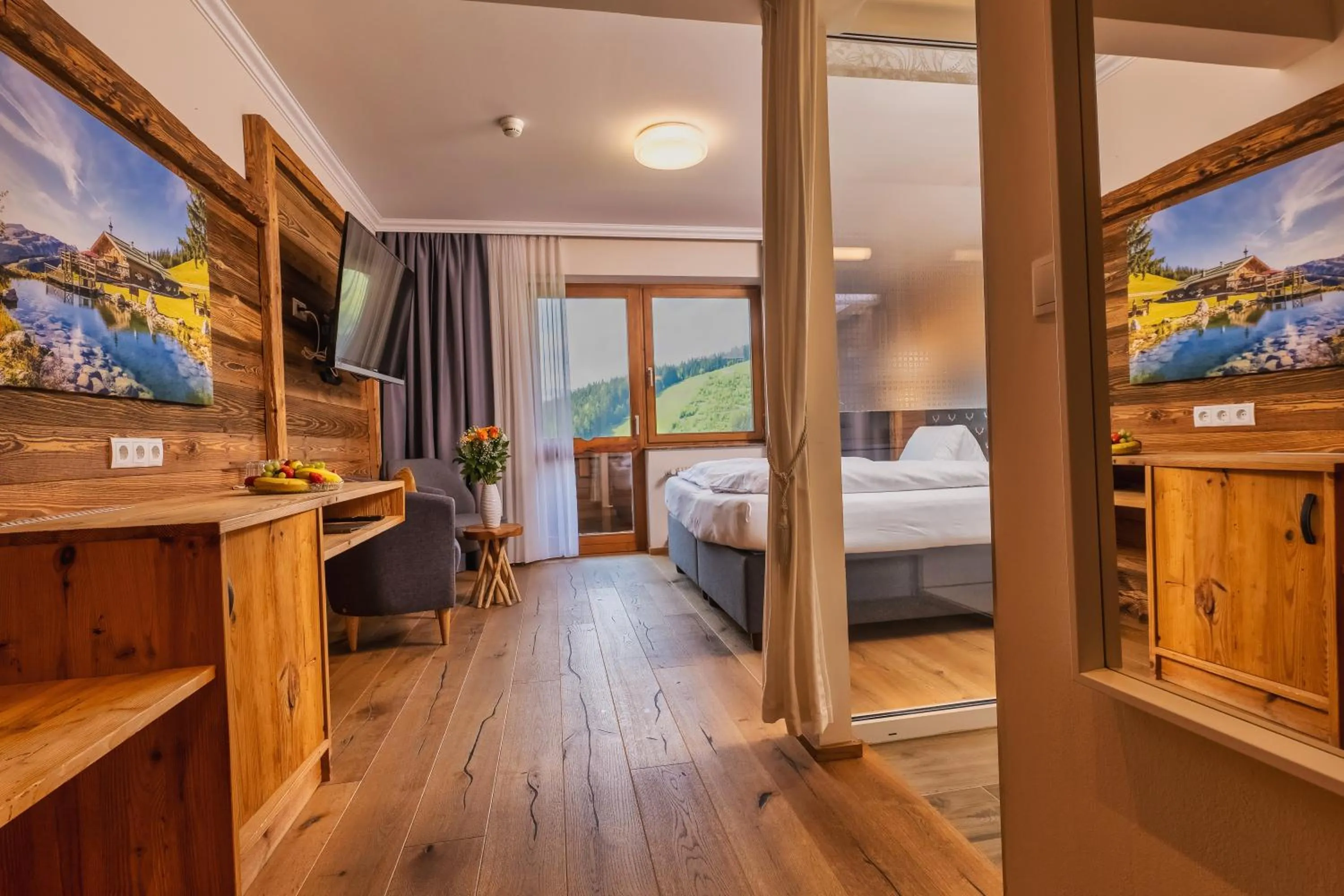 Photo of the whole room, Bed in Landhaus Ramsau