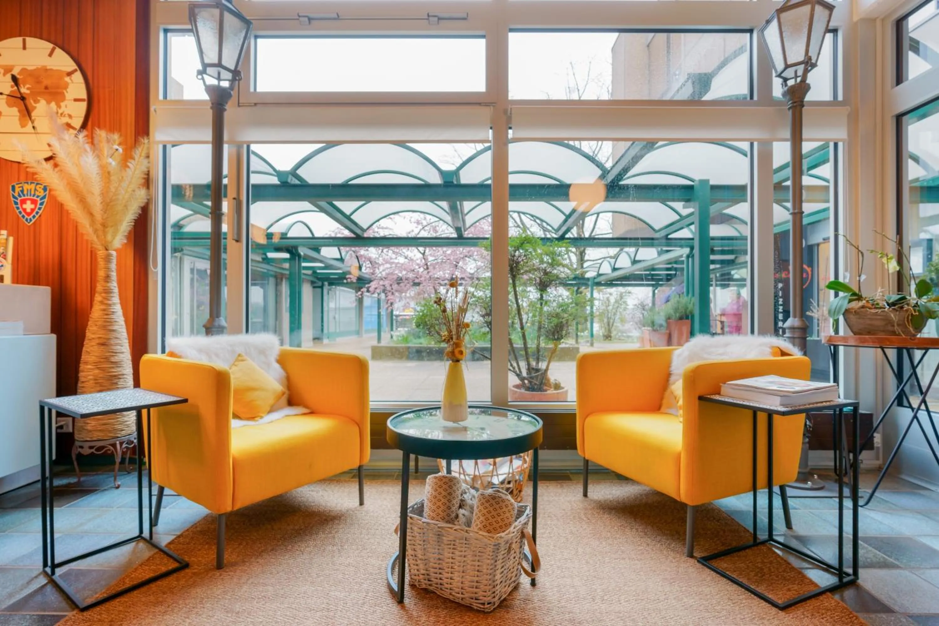 Seating area in Hôtel du Grand-Pré