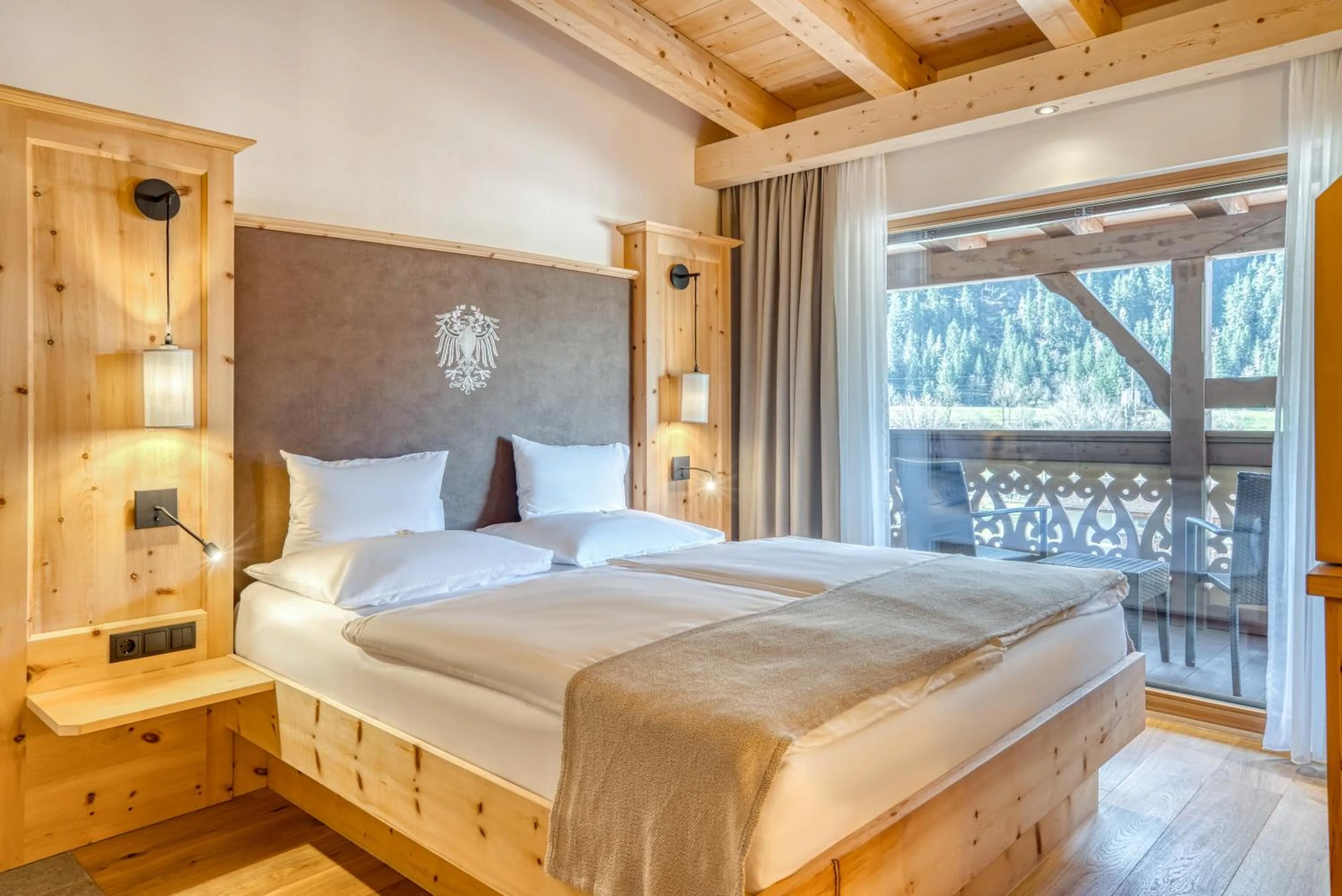 Bedroom, Bed in Posthotel Kassl 4-Sterne-Superior