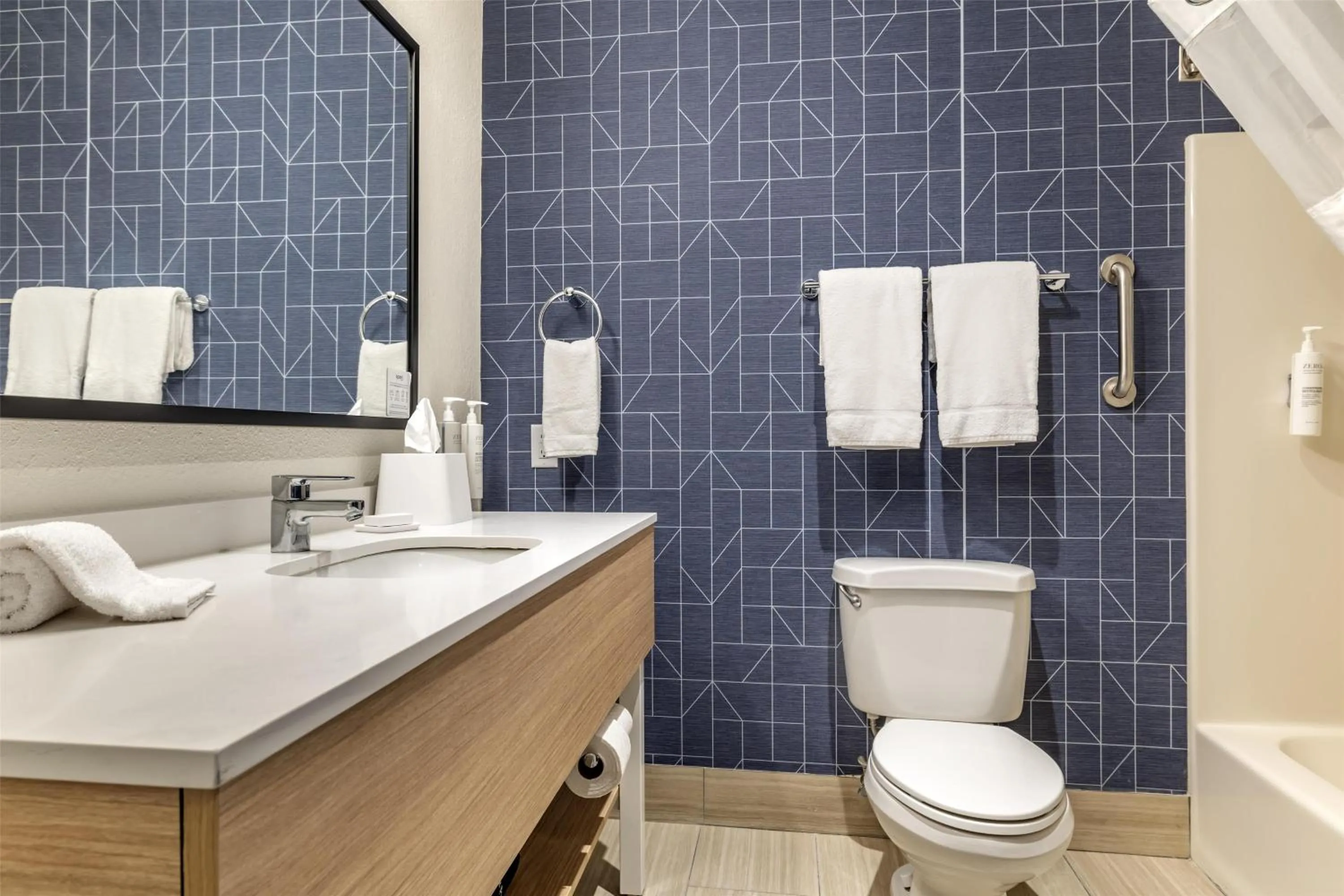 Bathroom in Spark by Hilton La Crosse Onalaska