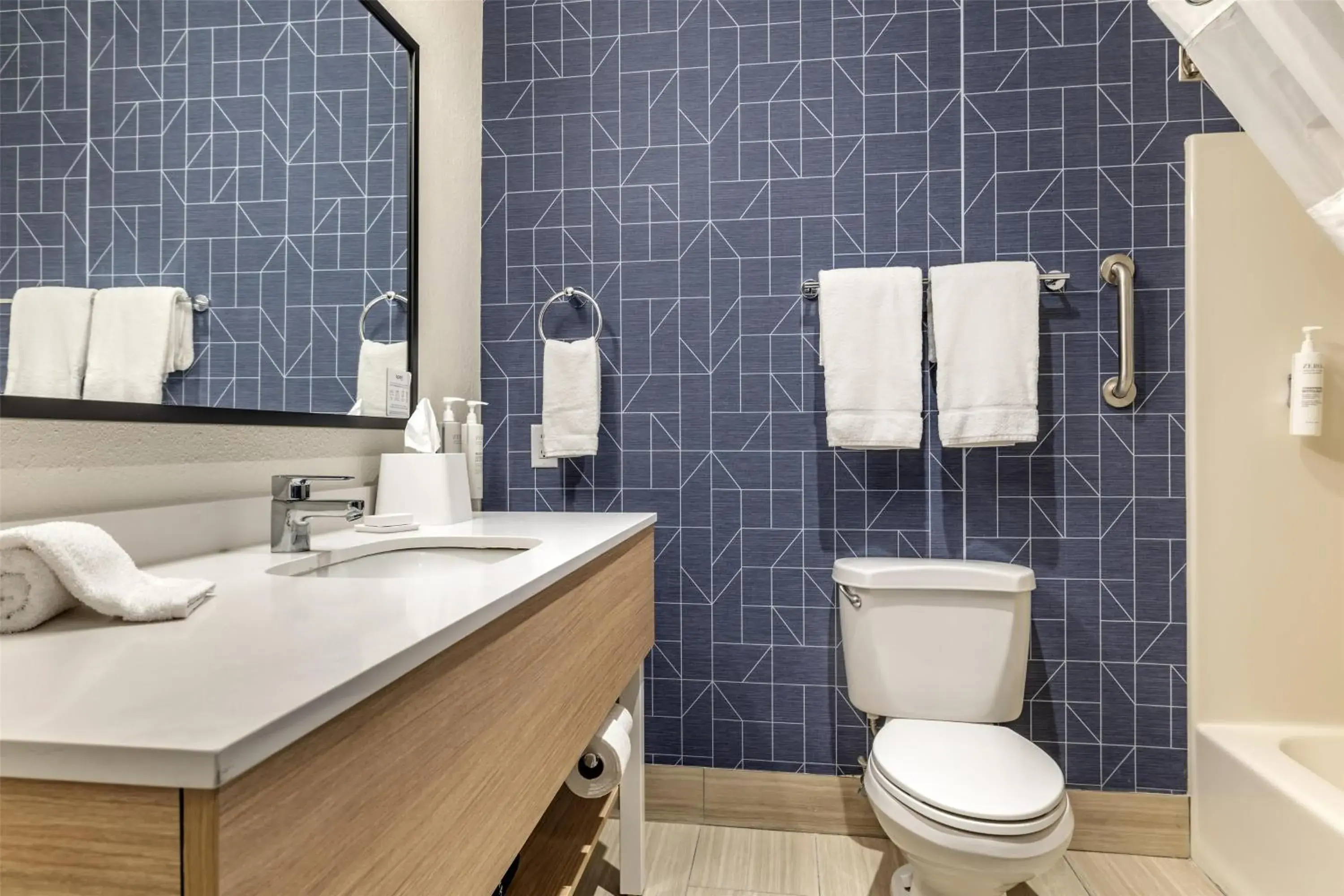 Bathroom in Spark by Hilton La Crosse Onalaska Bathroom in Spark by Hilton La Crosse Onalaska