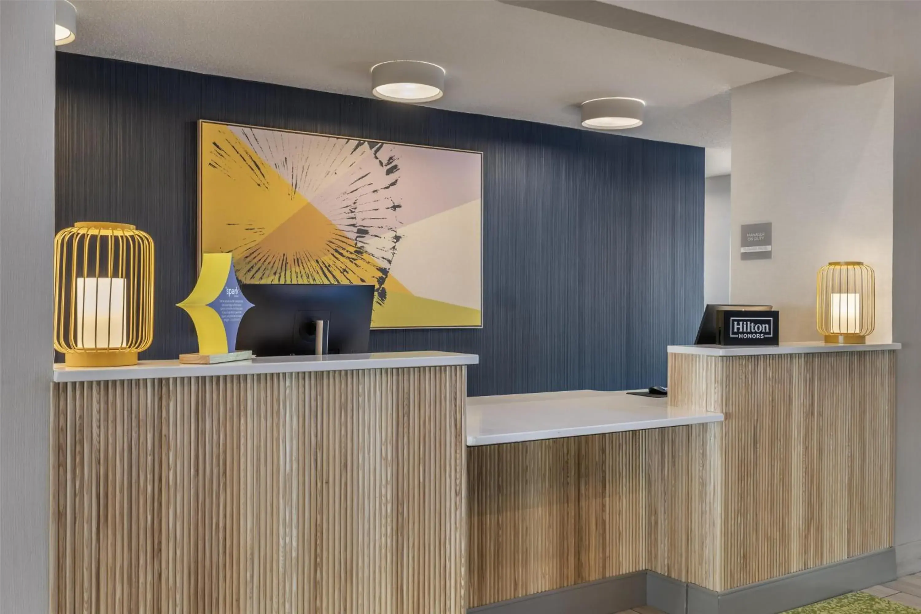 Lobby or reception in Spark by Hilton La Crosse Onalaska Lobby or reception in Spark by Hilton La Crosse Onalaska