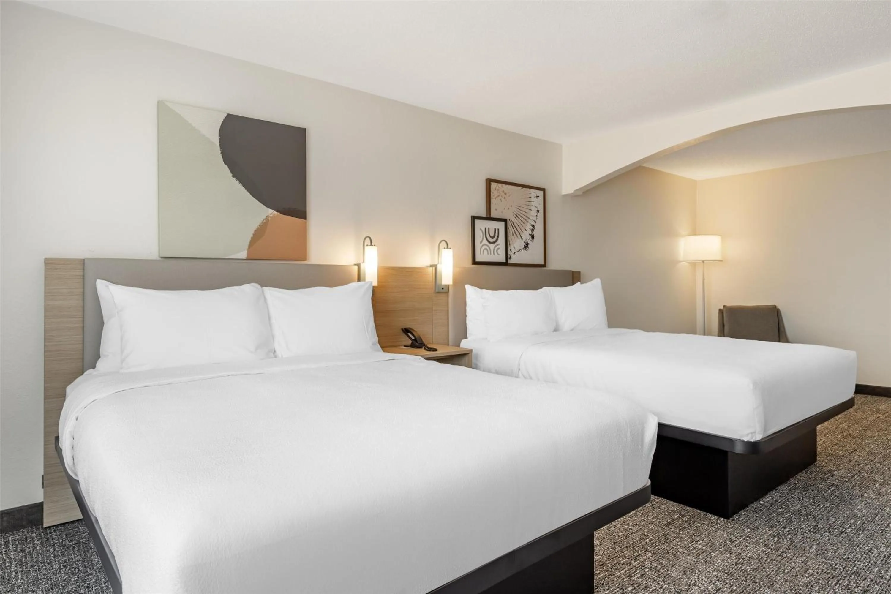 Bed in Spark by Hilton La Crosse Onalaska