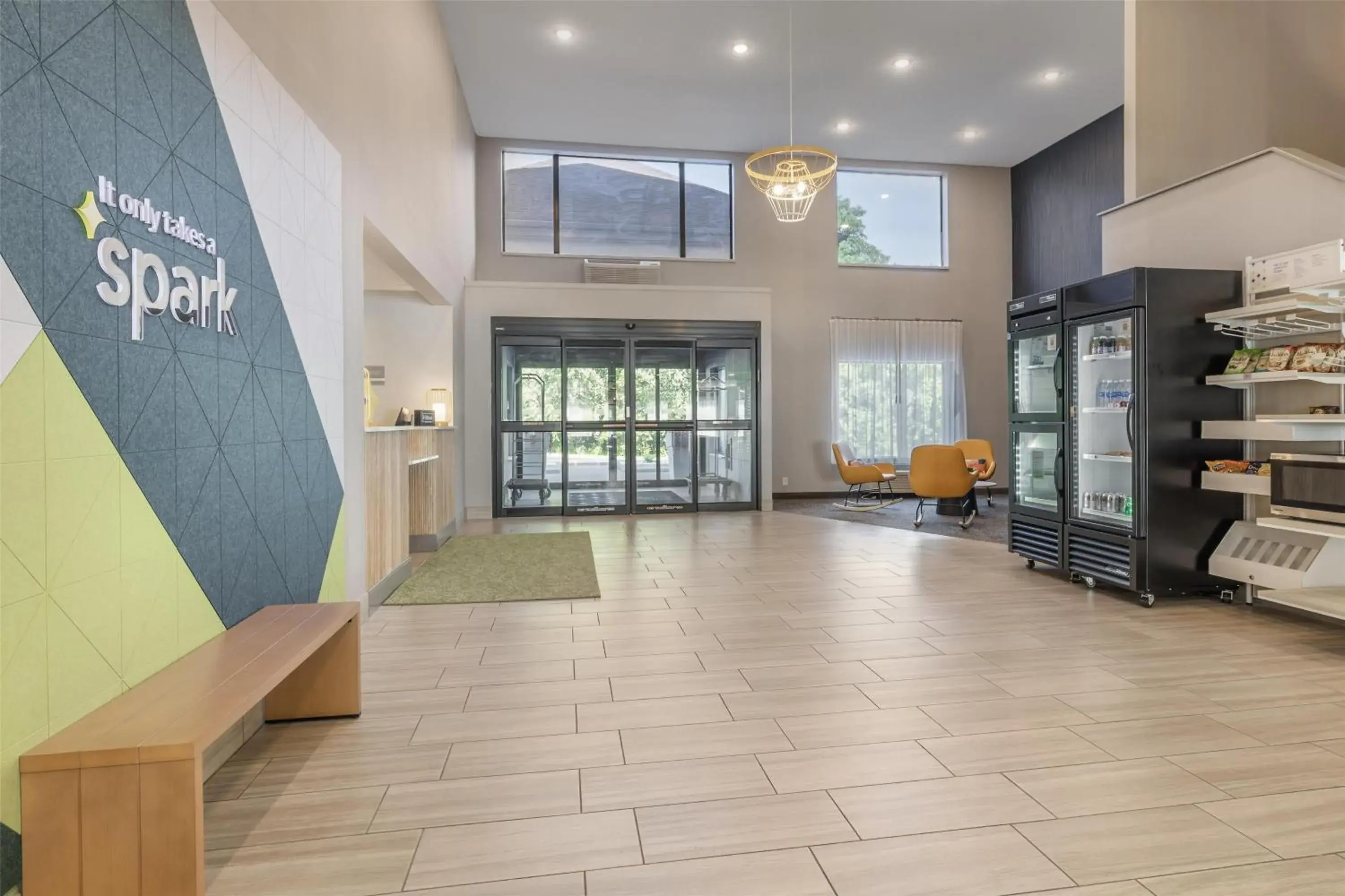 Lobby or reception in Spark by Hilton La Crosse Onalaska Lobby or reception in Spark by Hilton La Crosse Onalaska