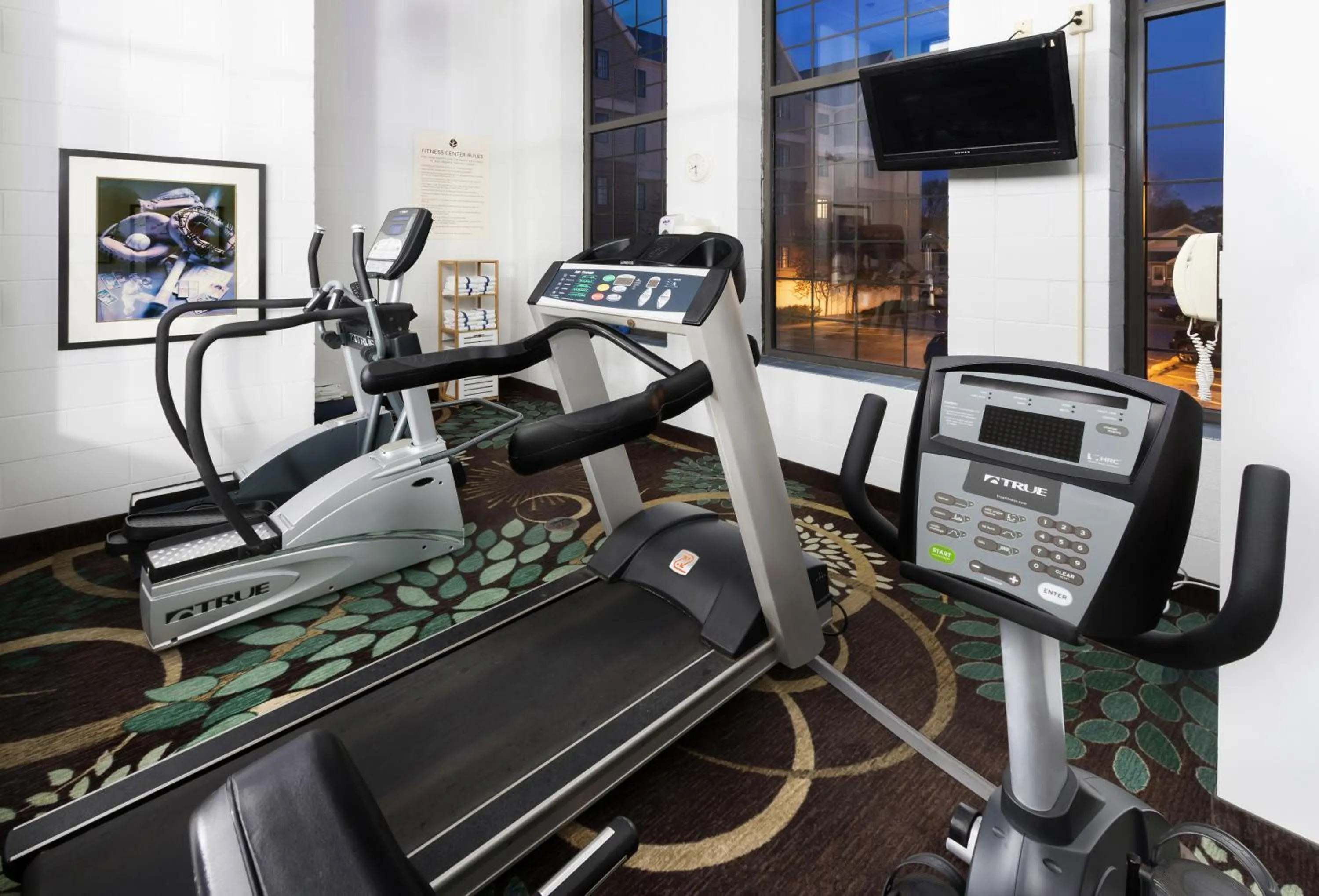 Fitness centre/facilities in Aspen Suites - Rochester
