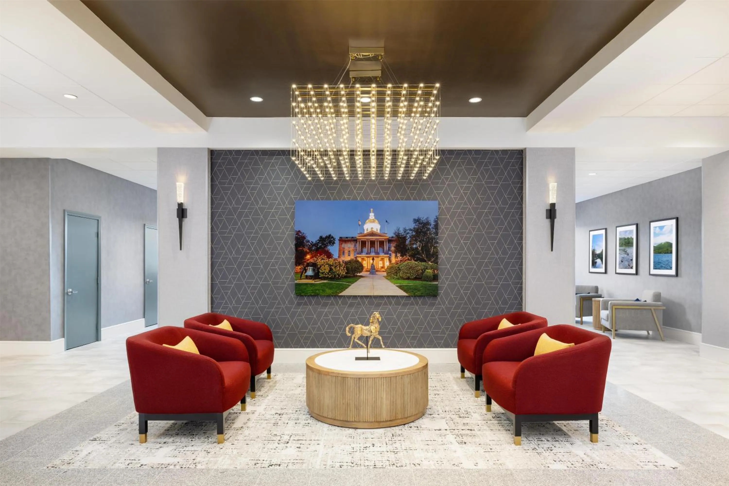 Lobby or reception in Doubletree By Hilton Concord Downtown