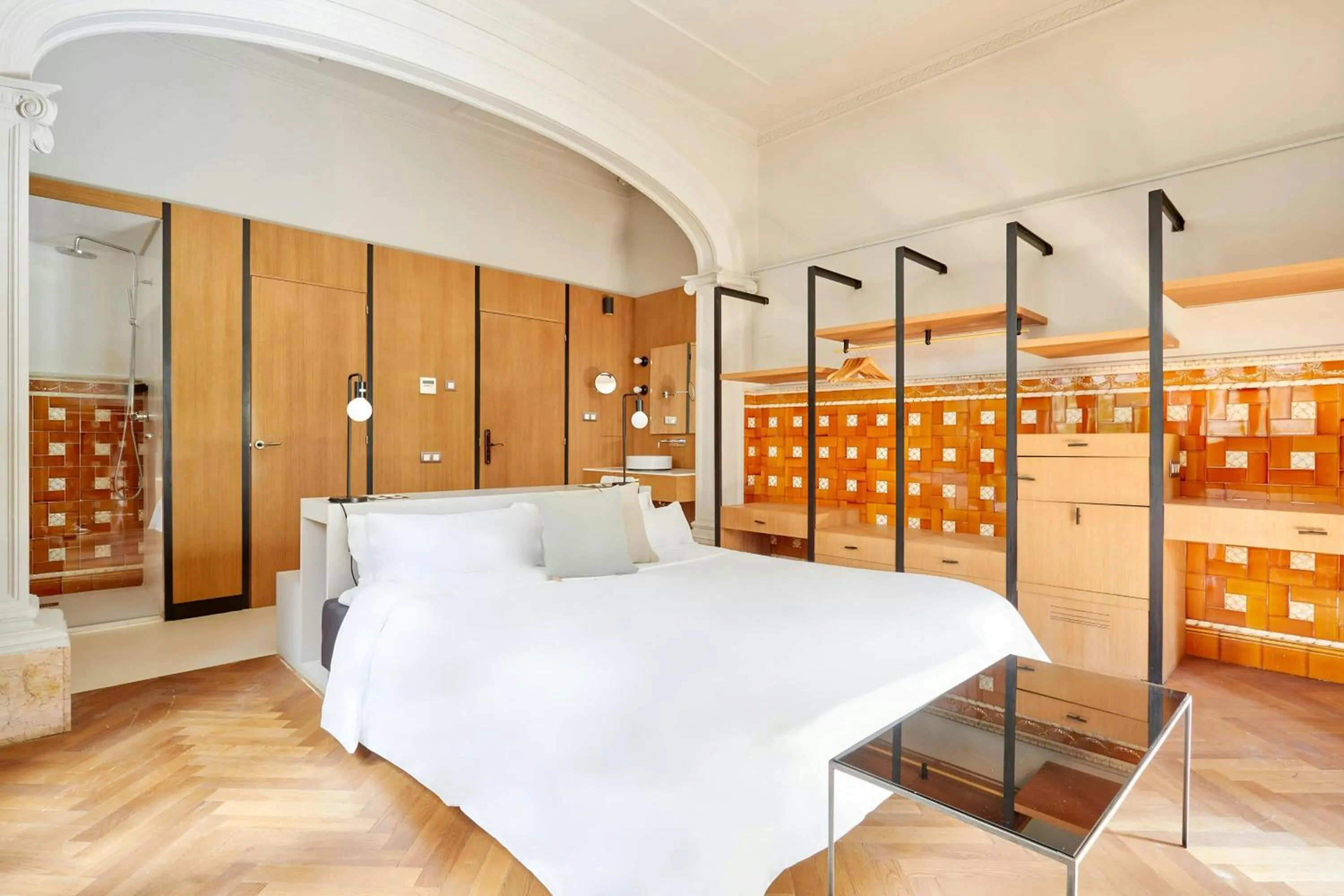 Bedroom, Bed in Le Palacete Hotel Gracia District, Sonder by Marriott Bonvoy