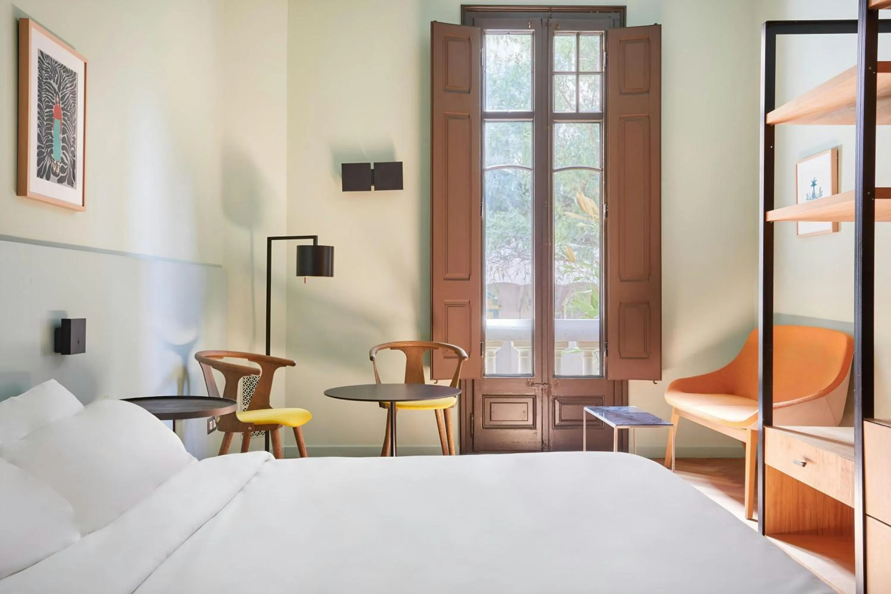 Bedroom, Bed in Le Palacete Hotel Gracia District, Sonder by Marriott Bonvoy