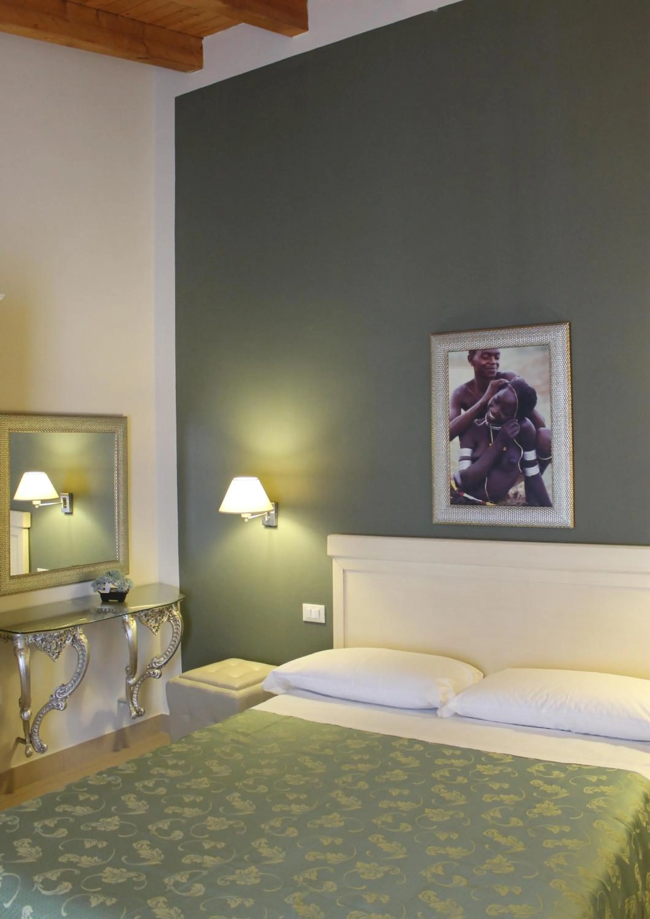 Bedroom, Bed in Hotel Capovilla