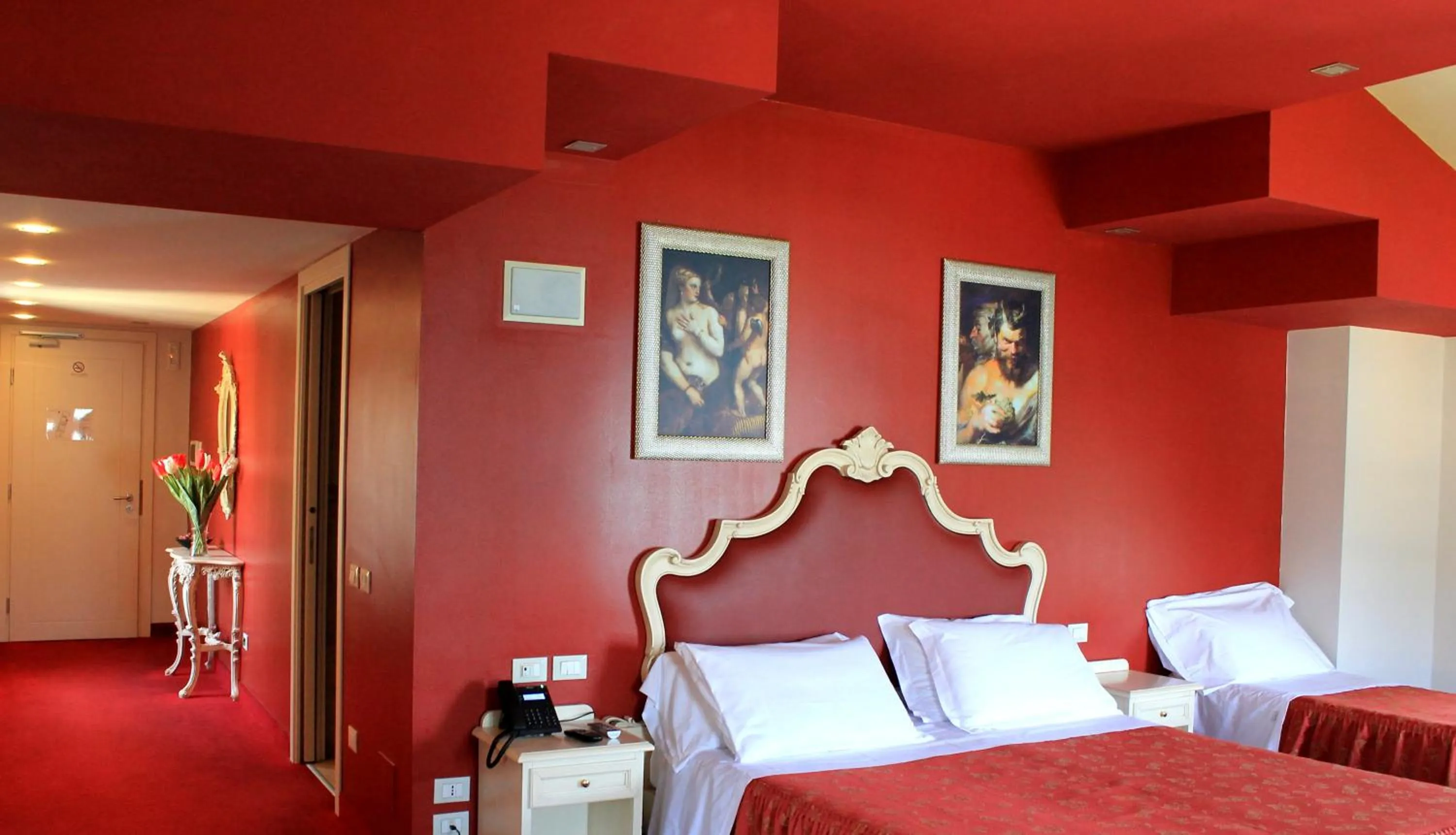 Bedroom, Bed in Hotel Capovilla