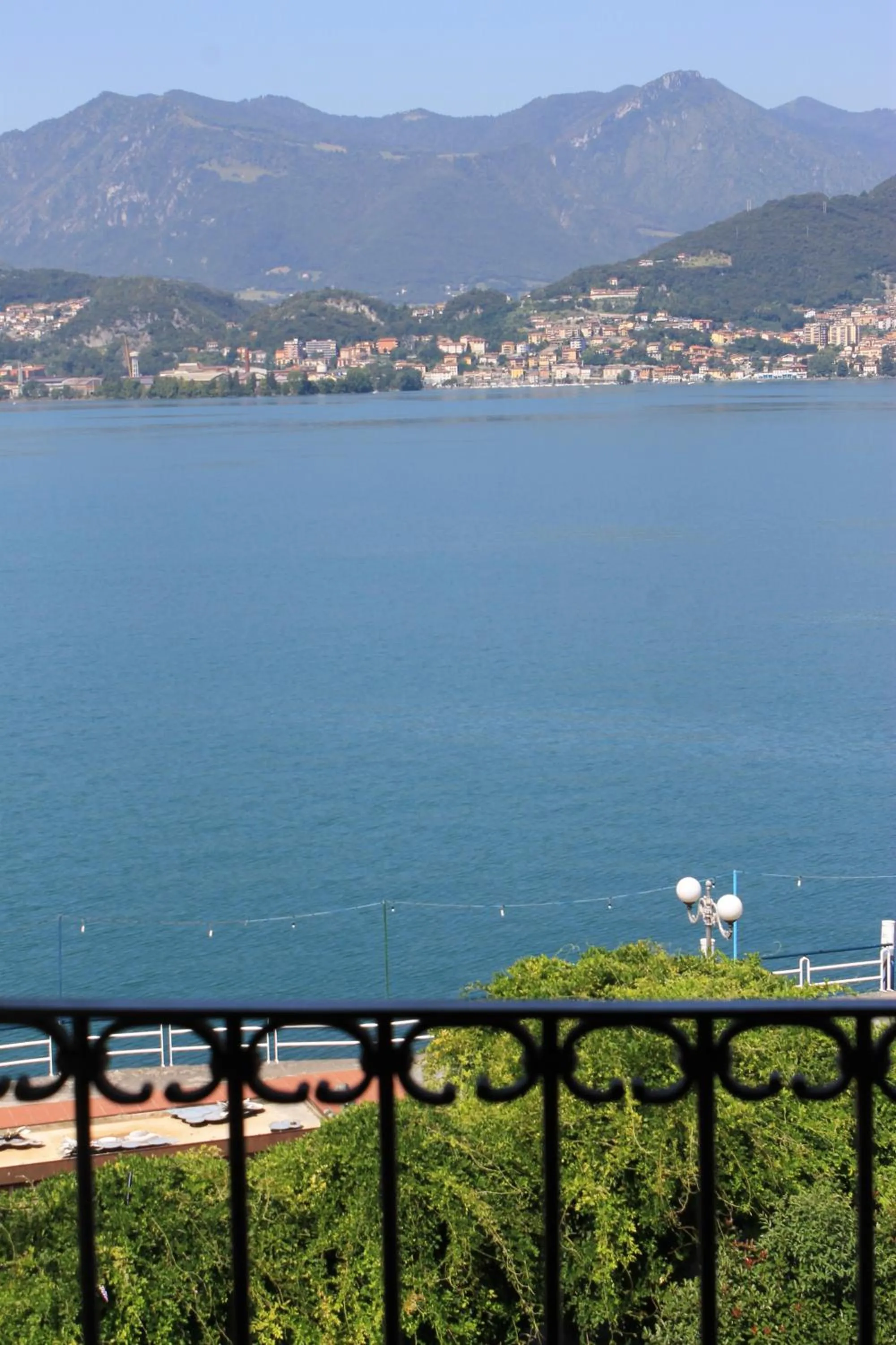 Lake view in Hotel Capovilla