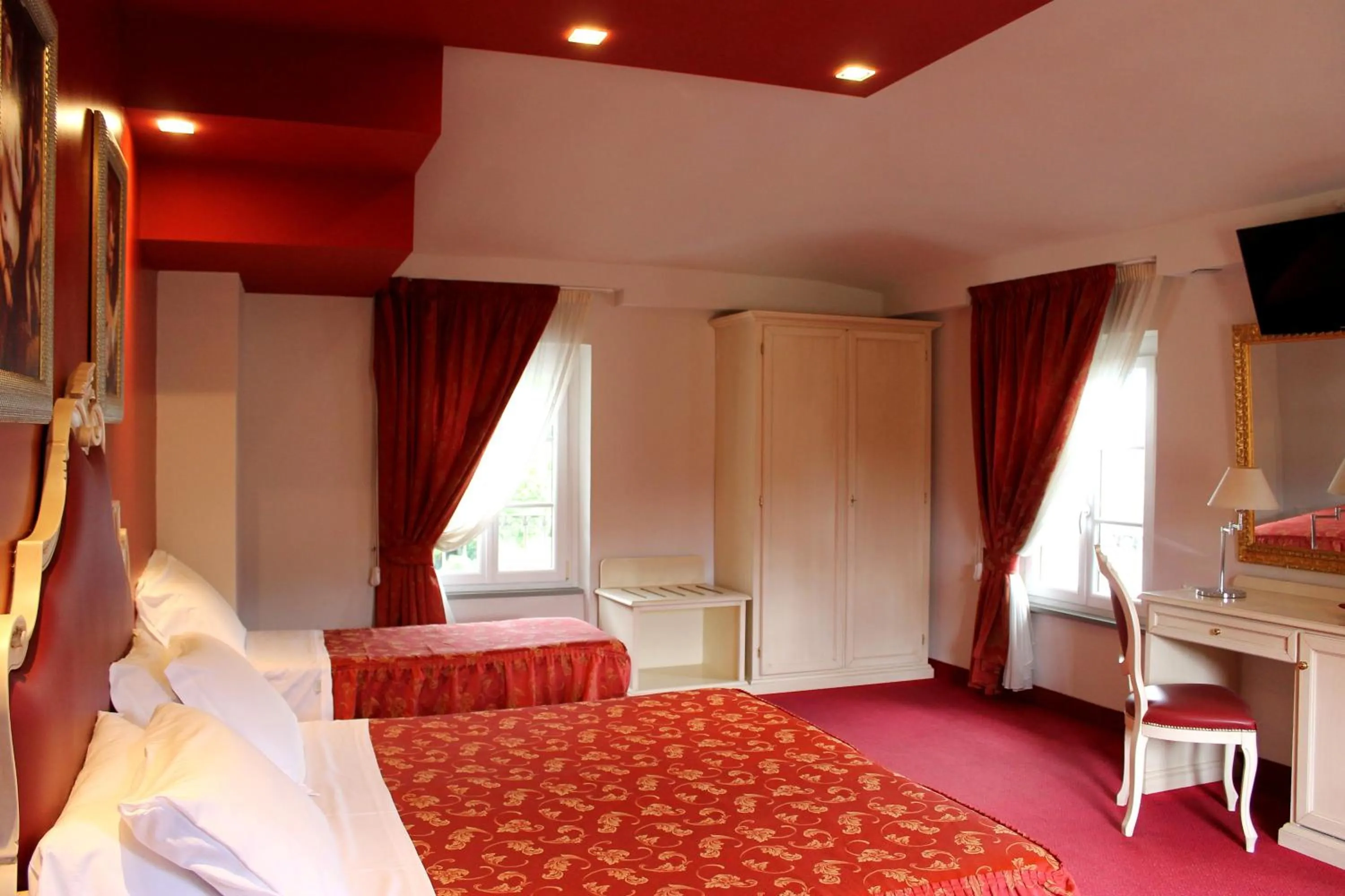 Bedroom, Bed in Hotel Capovilla