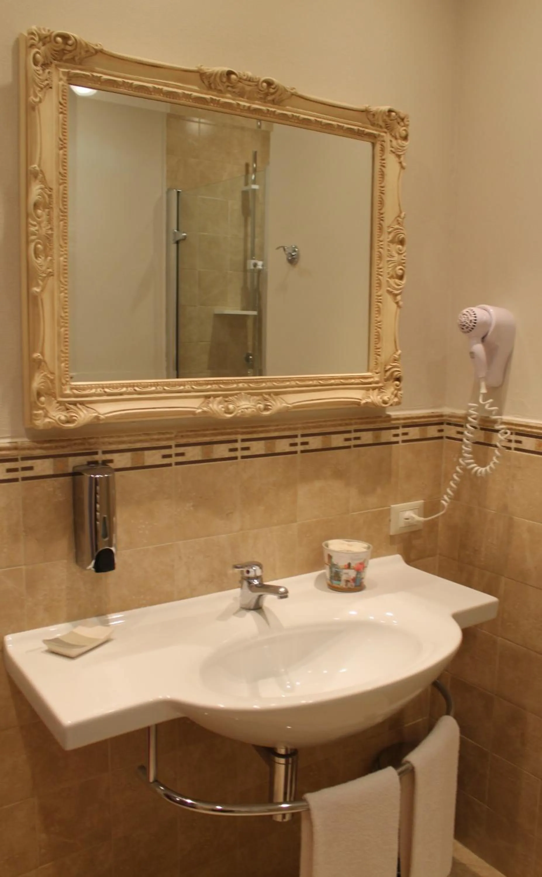 Bathroom in Hotel Capovilla