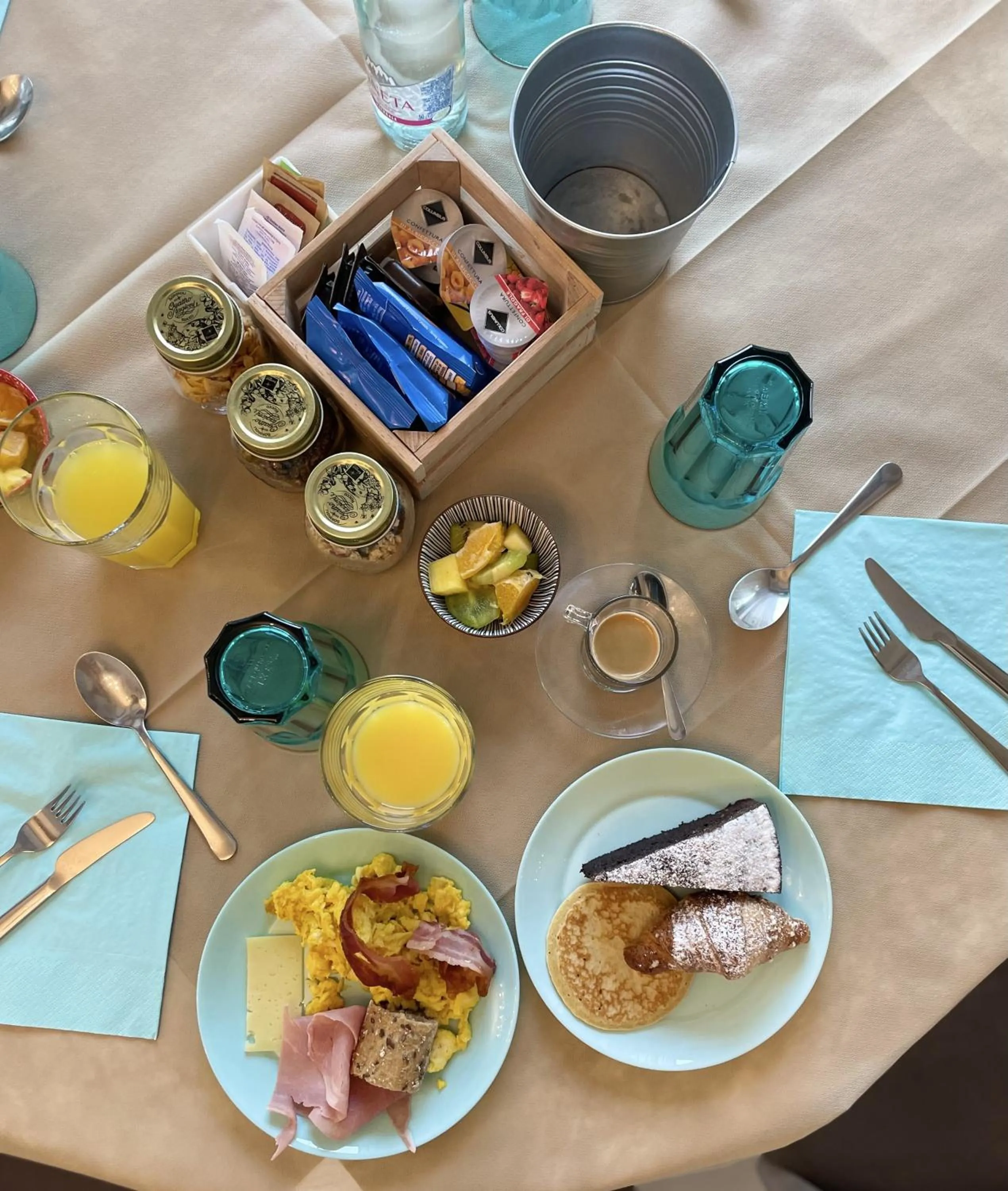 Breakfast in Hotel Capovilla