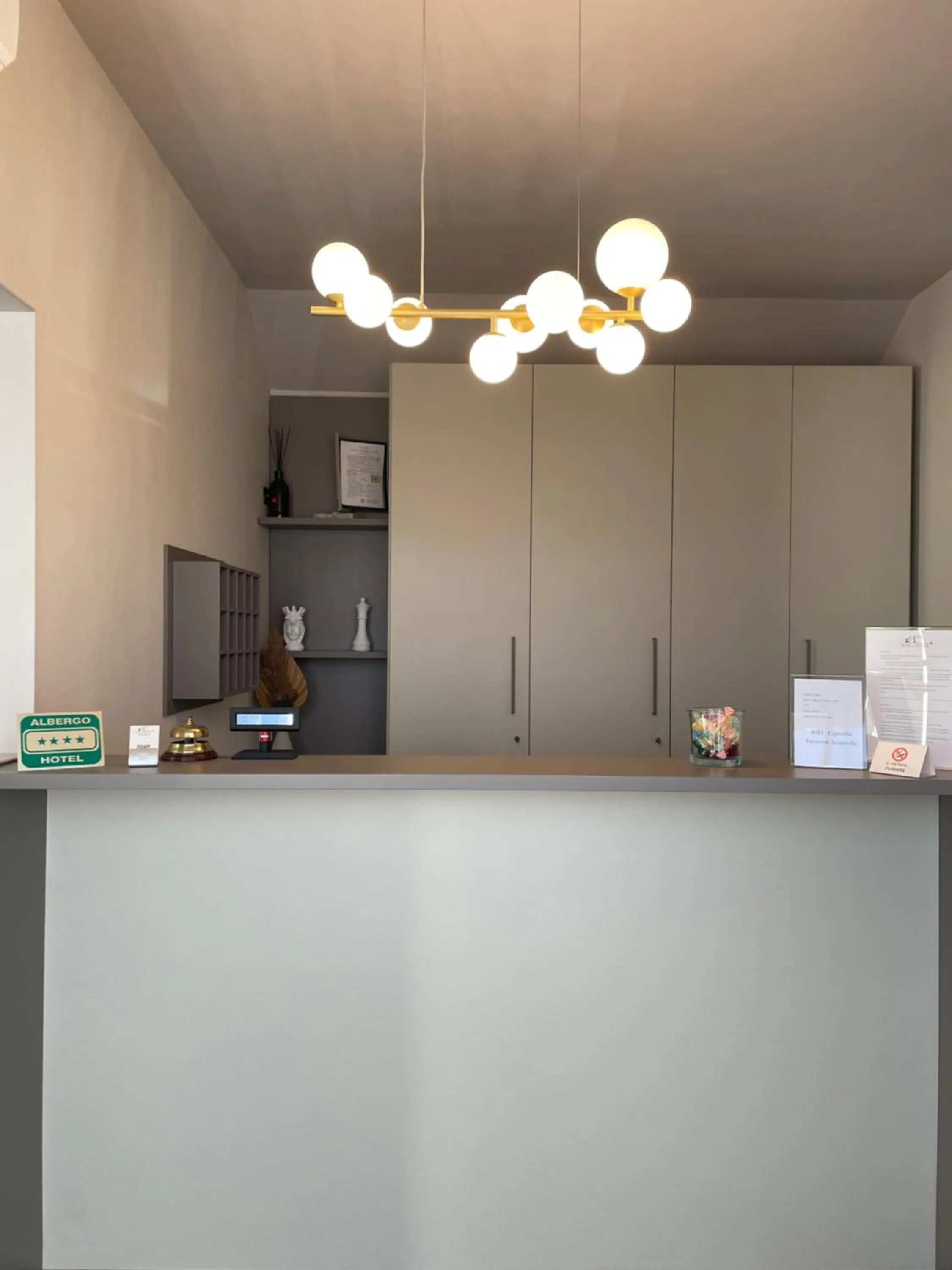 Lobby or reception in Hotel Capovilla