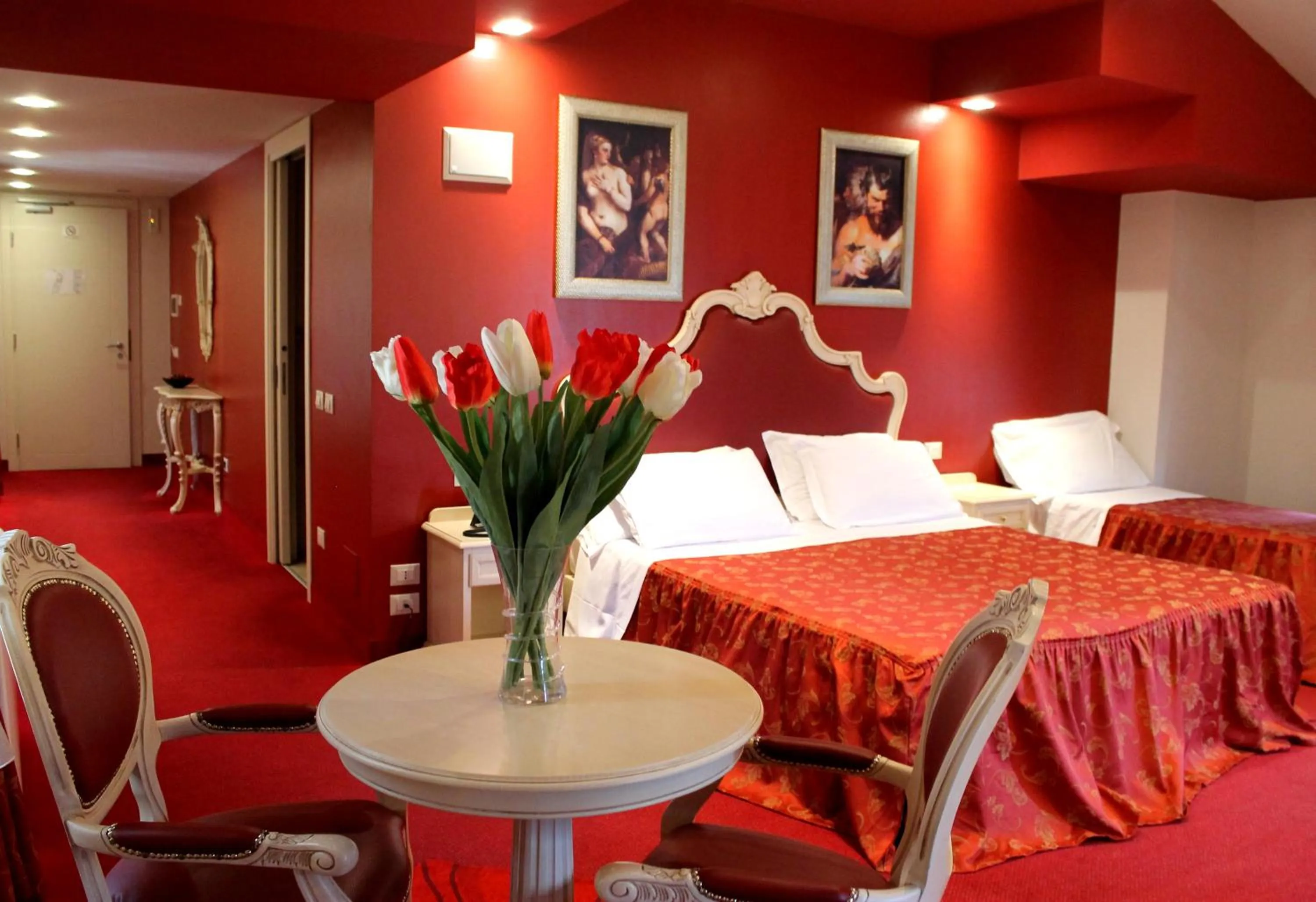 Bedroom, Bed in Hotel Capovilla