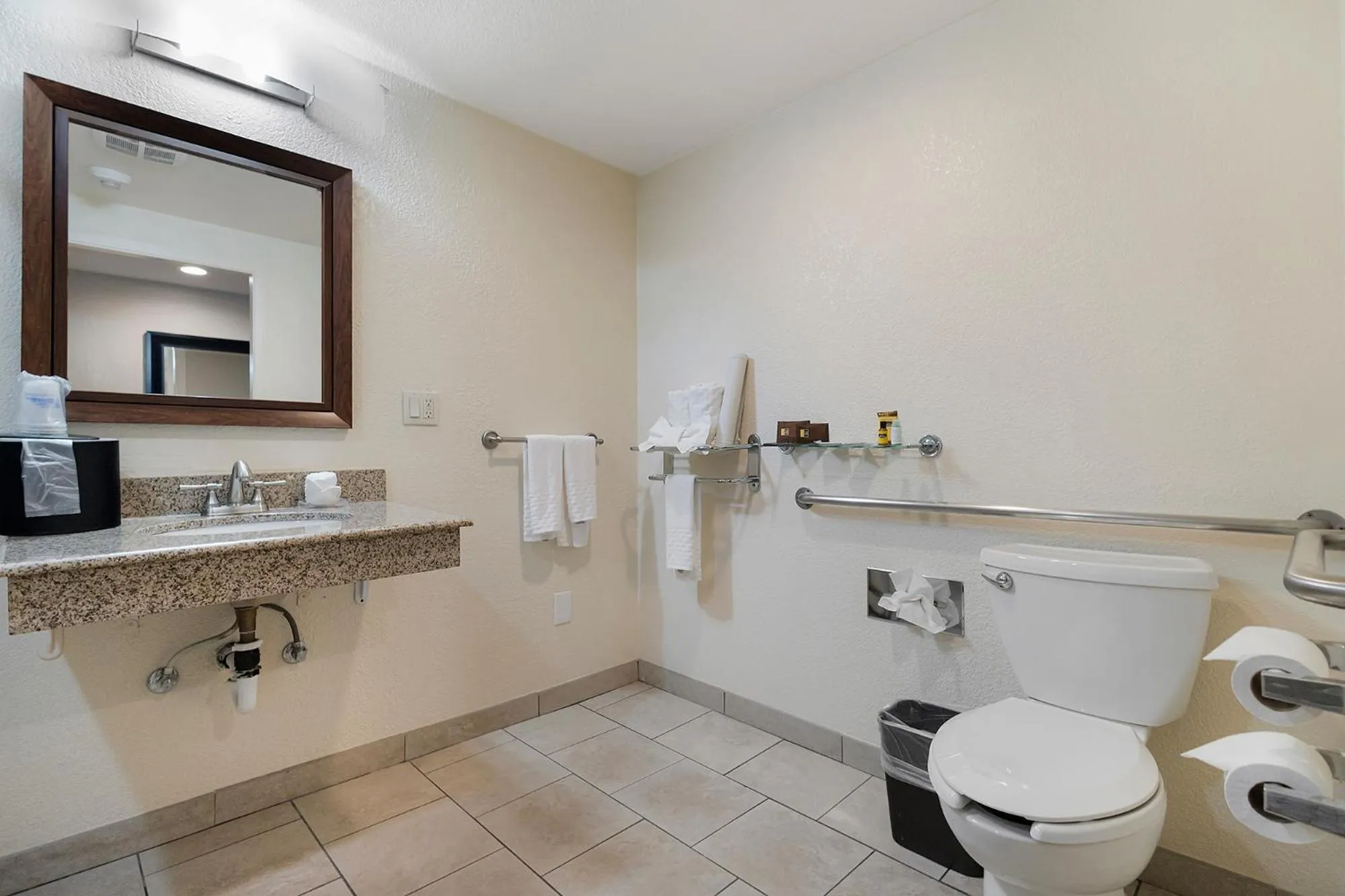 Toilet in Best Western Plus Wine Country Inn & Suites
