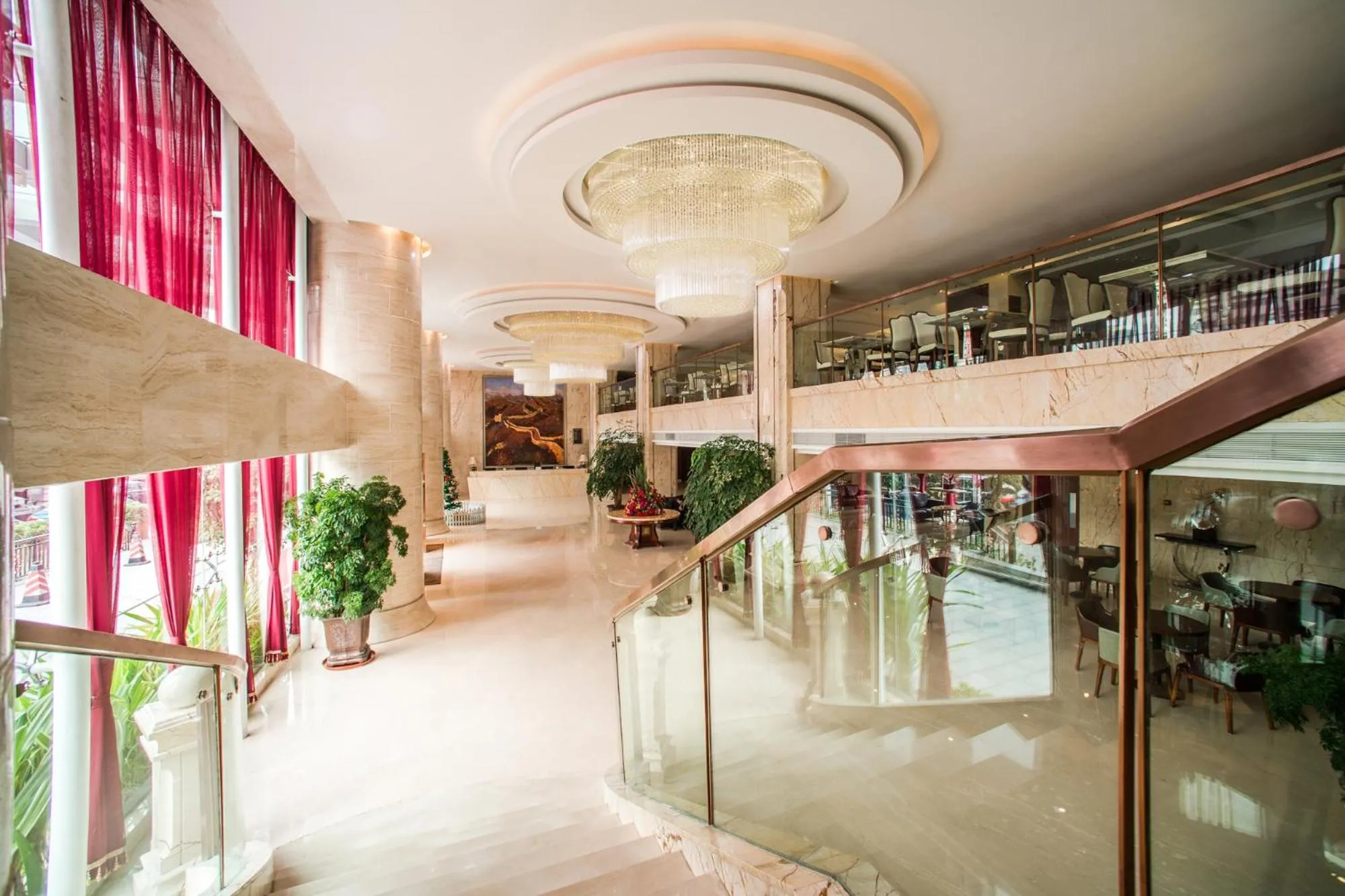 Lobby or reception in Guangzhou Jin Wan Li Business Hotel
