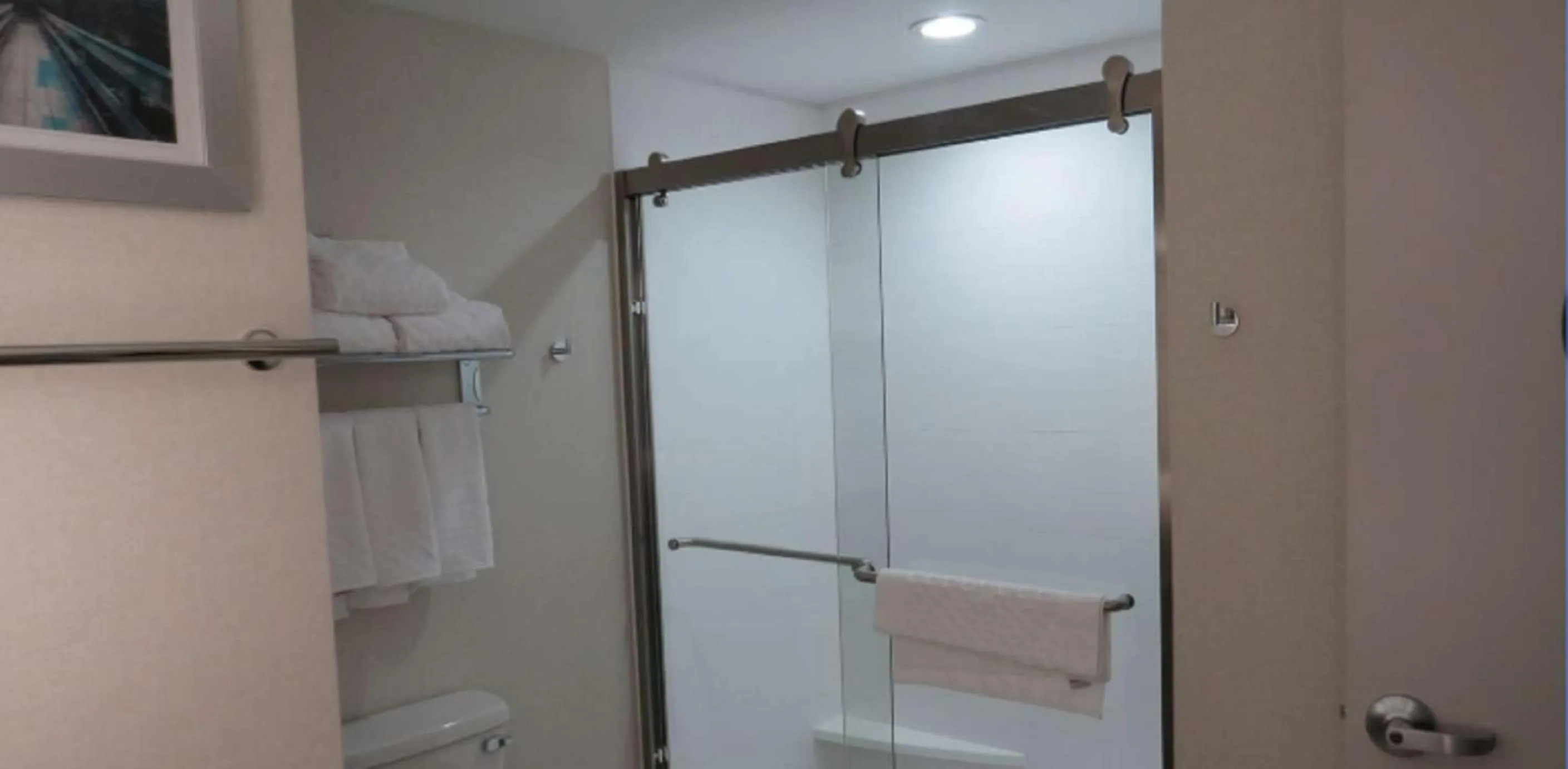 Shower in Best Western Plus Wilkes Barre-Scranton Airport Hotel