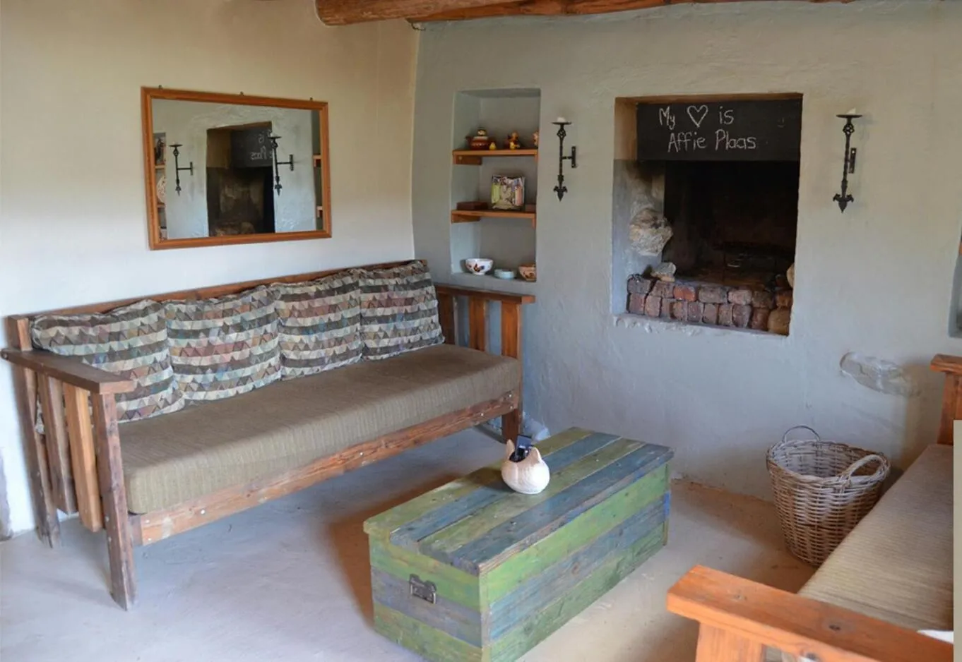 BBQ facilities in Die Hoenderhok and Die Plaashuisie