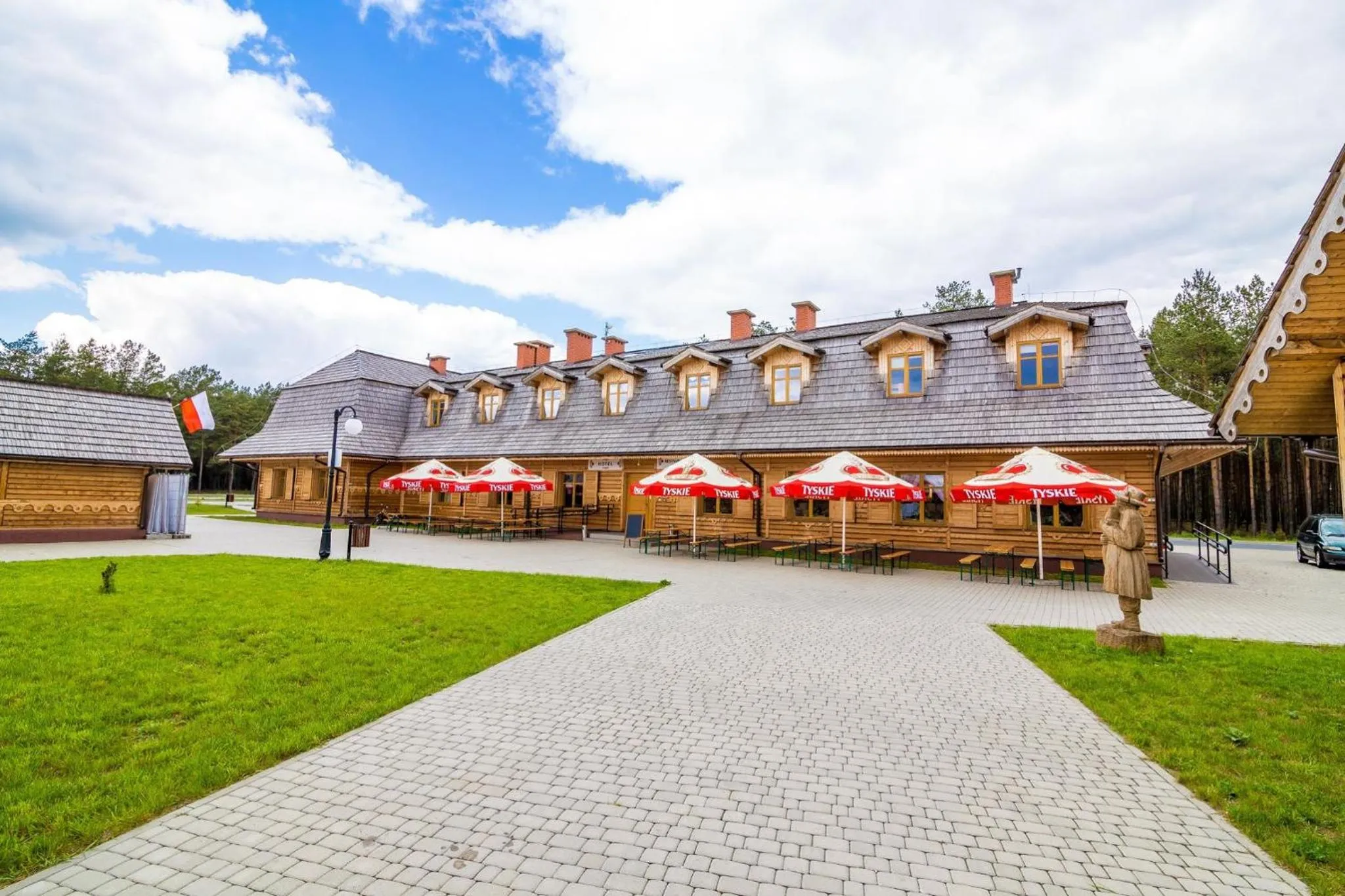 Property building in Kurpiowska Kraina