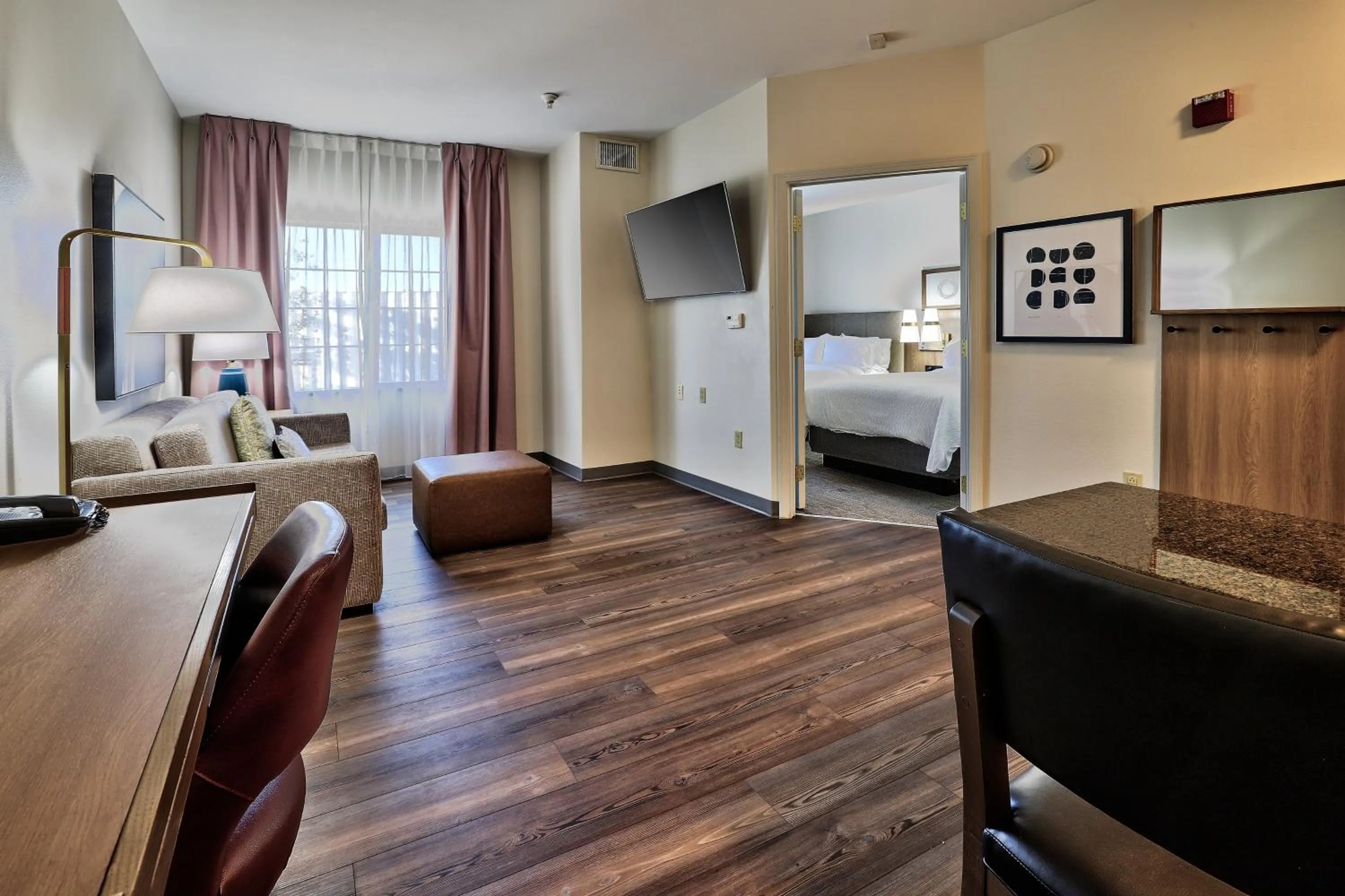 Photo of the whole room, Bed in Staybridge Suites - Albuquerque Airport by IHG