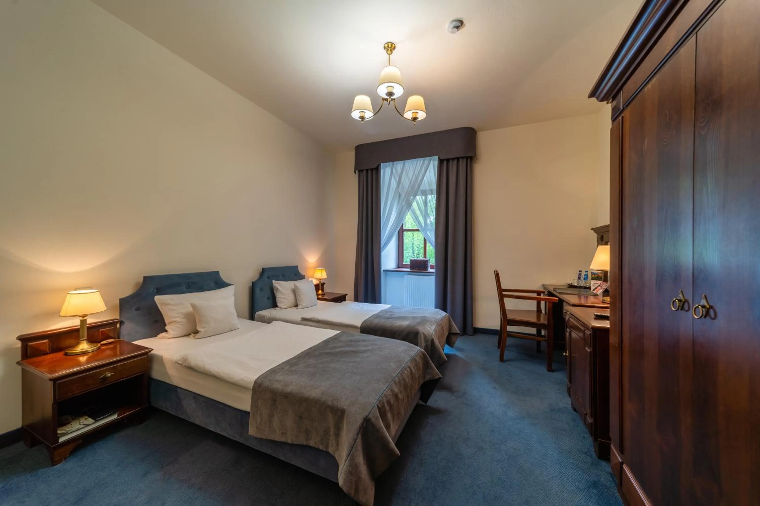 Photo of the whole room, Bed in Zamek Kliczków