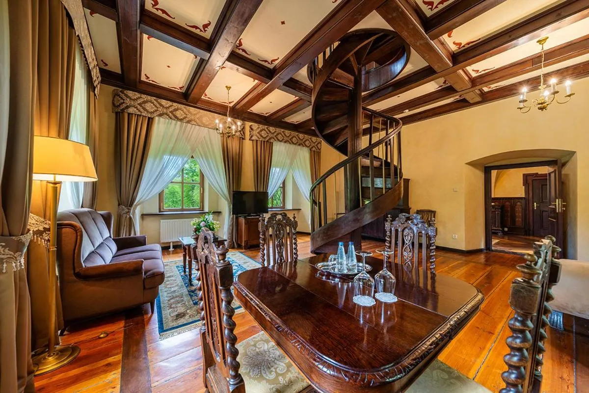 Living room in Zamek Kliczków