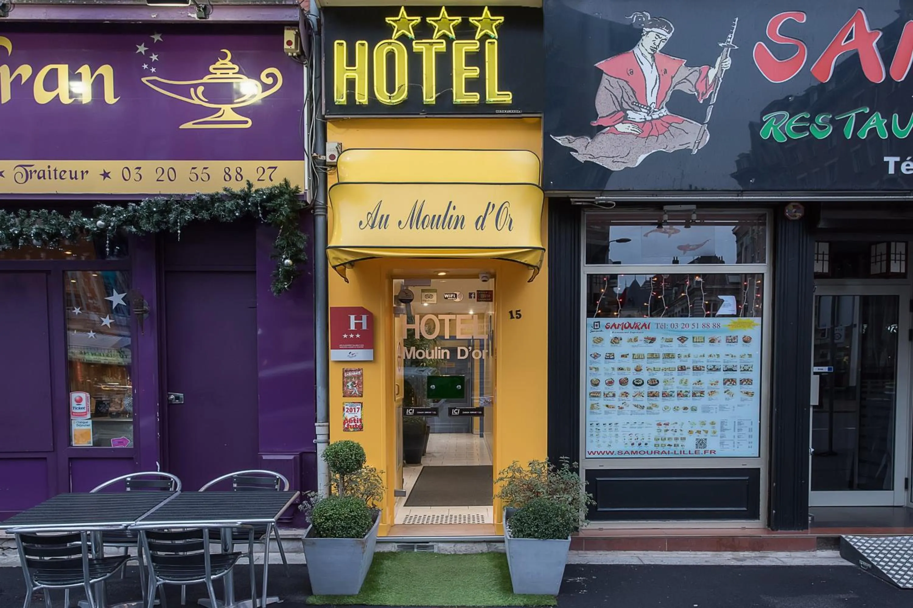 City view in Hotel Du Moulin d'Or