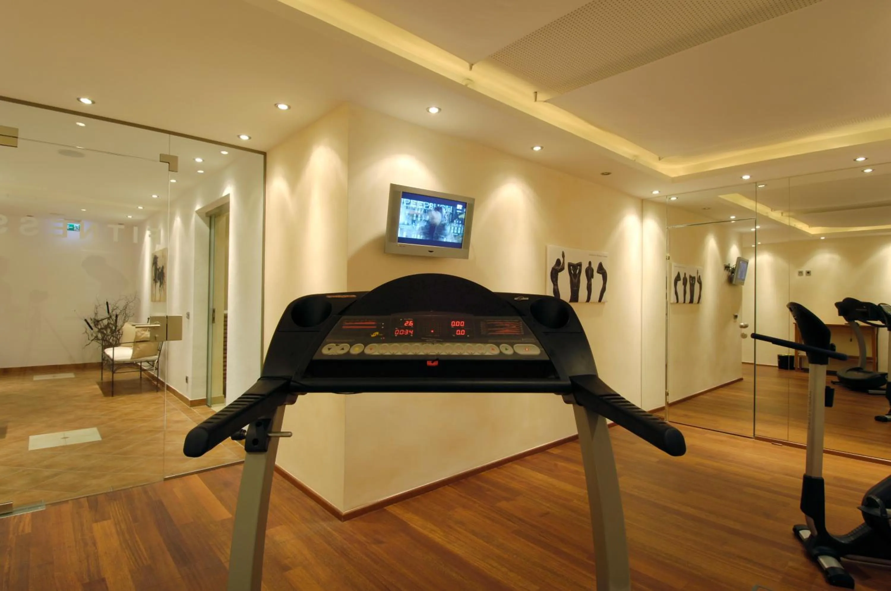 Fitness centre/facilities in Hotel Friesacher`s Aniferhof