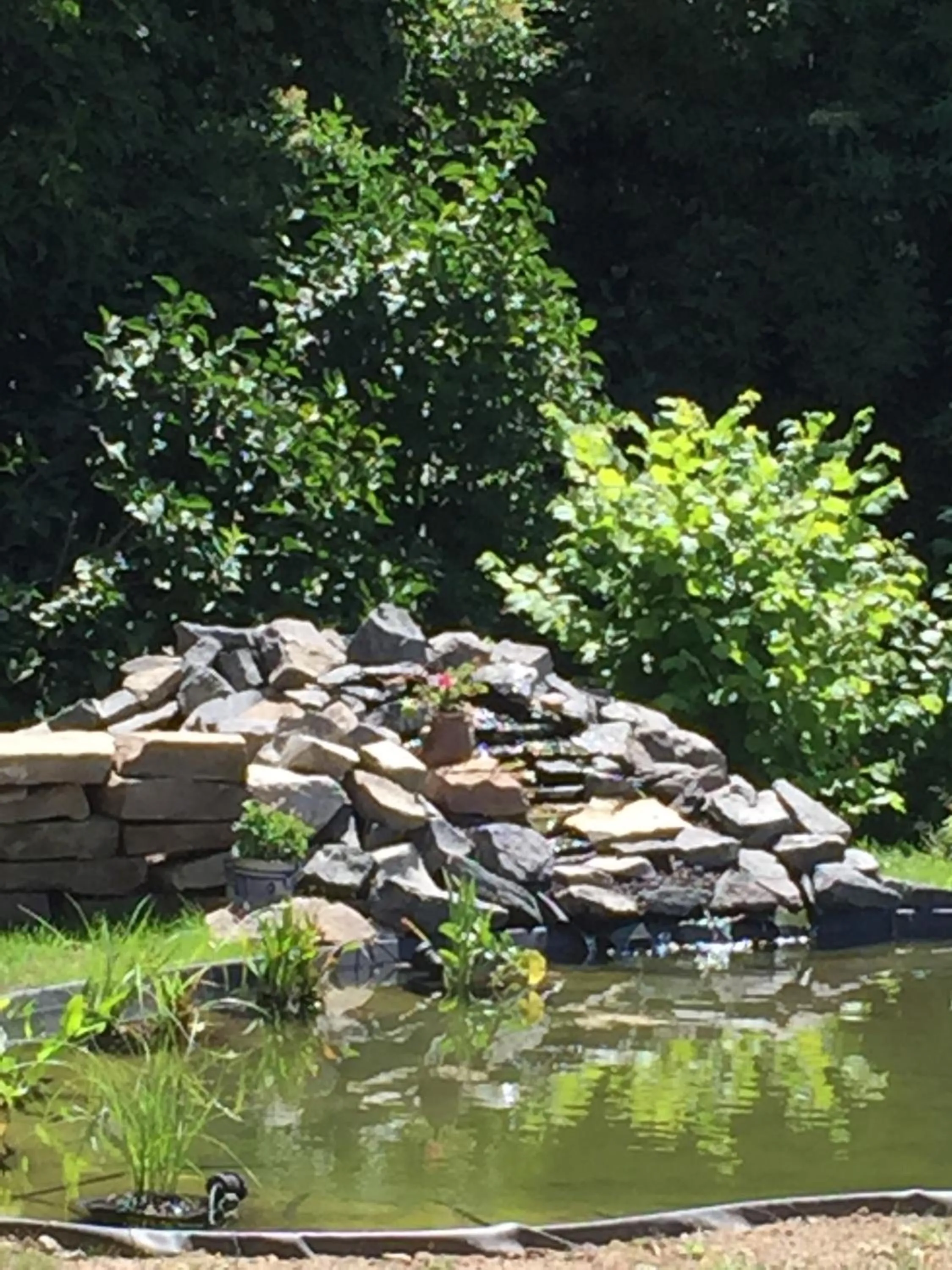 Lake view in Qui Dort d'Isnes