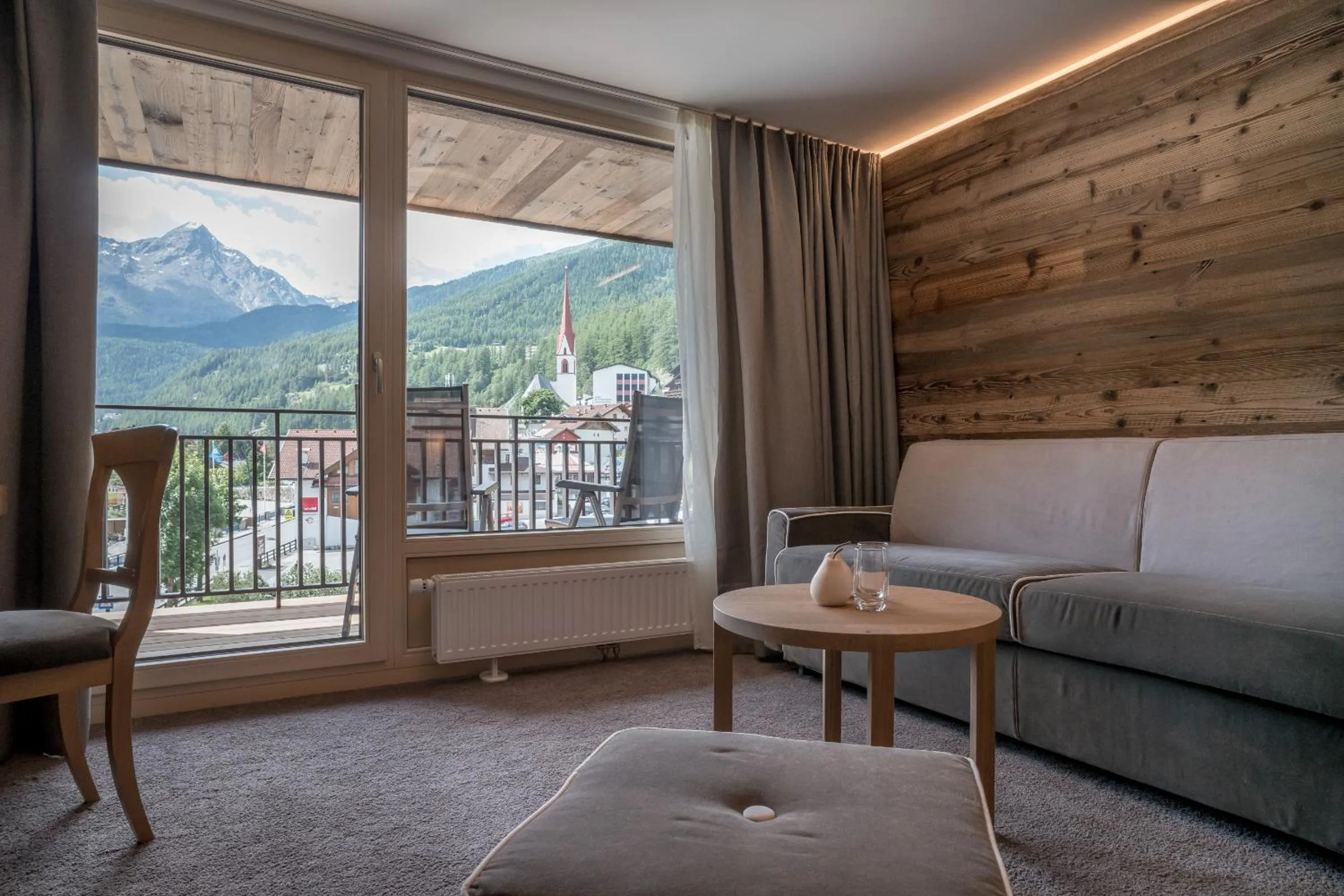 Seating area in Hotel Tyrolerhof