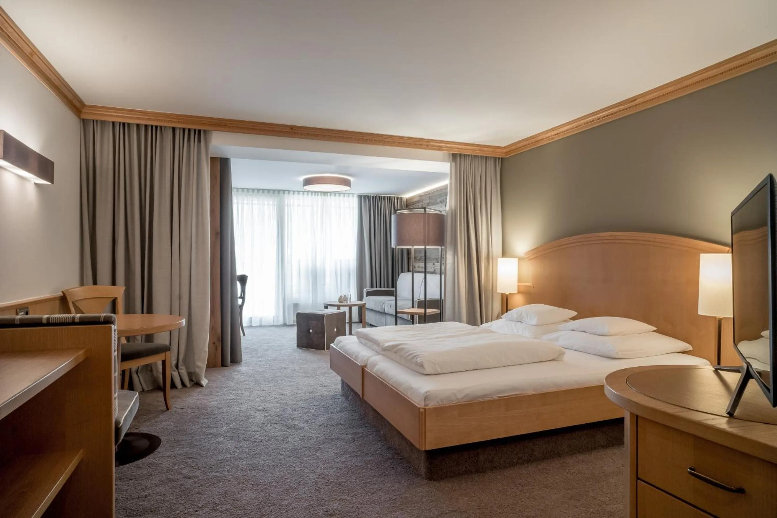 Photo of the whole room, Bed in Hotel Tyrolerhof