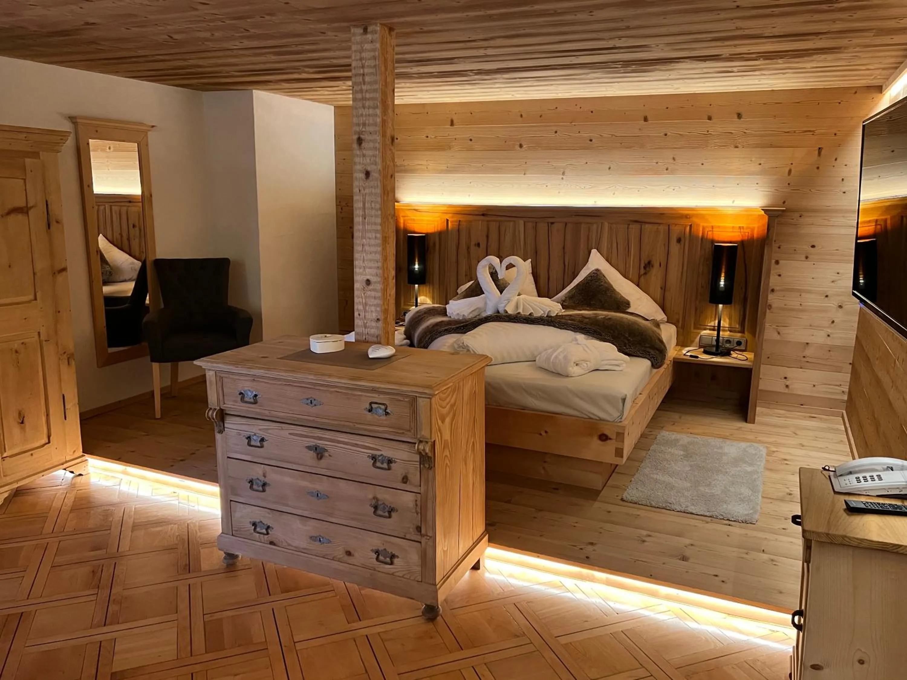 Photo of the whole room, Bed in Hotel Gasthof Adler